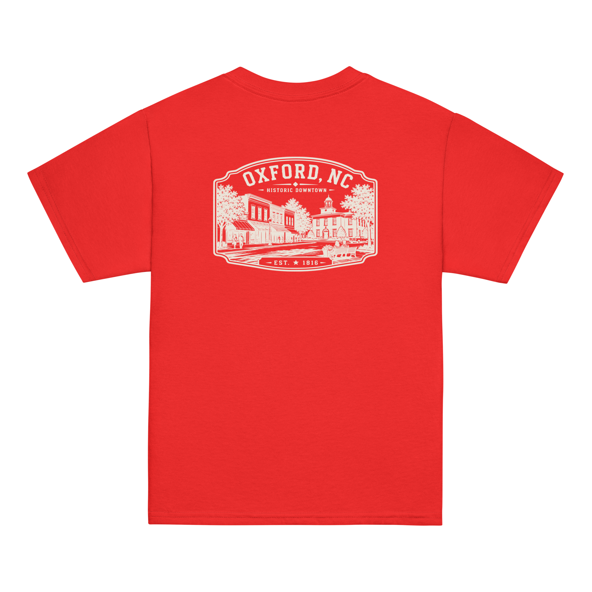Oxford, NC - Historic Downtown - Youth Classic Tee