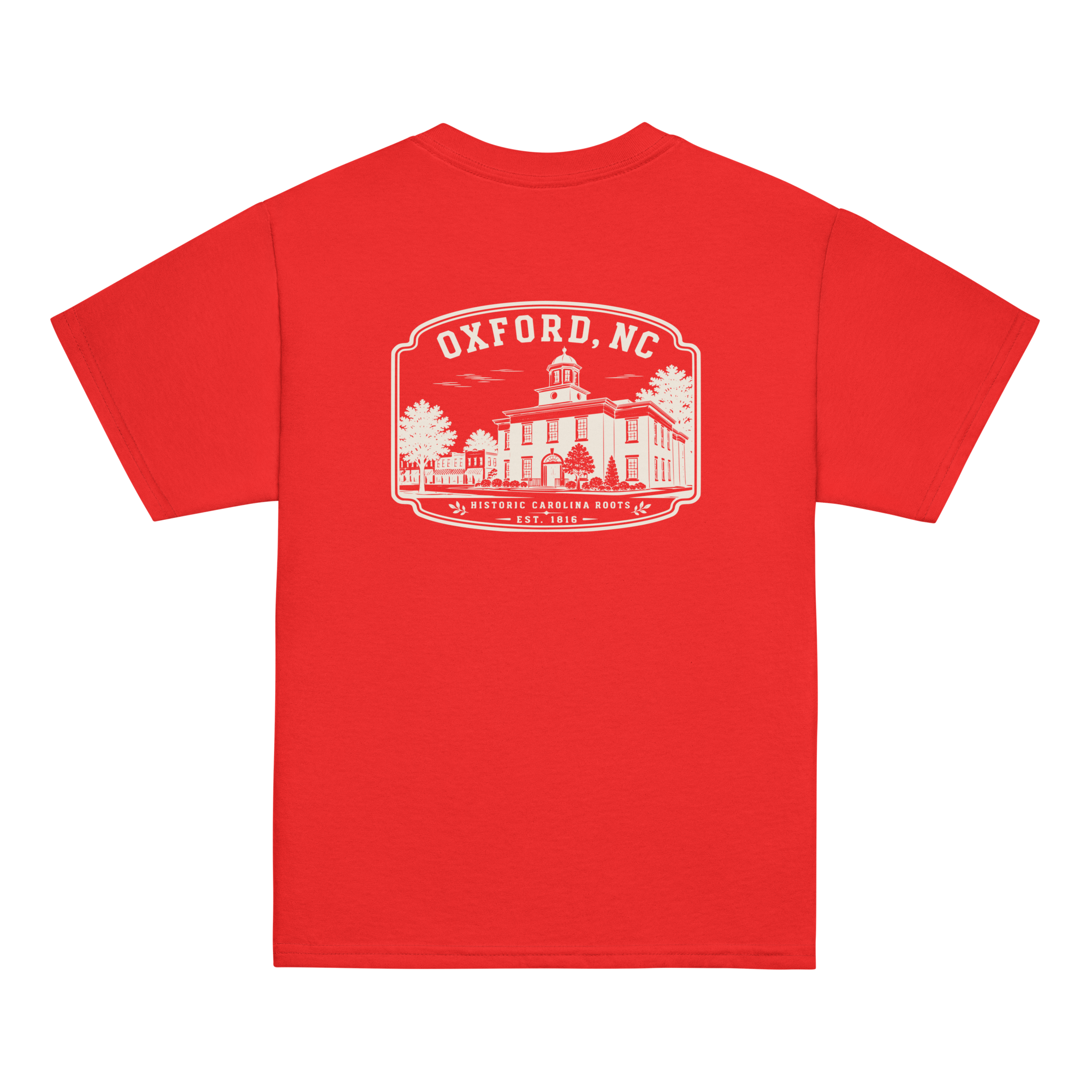 Oxford, NC - Historic Courthouse - Youth Classic Tee