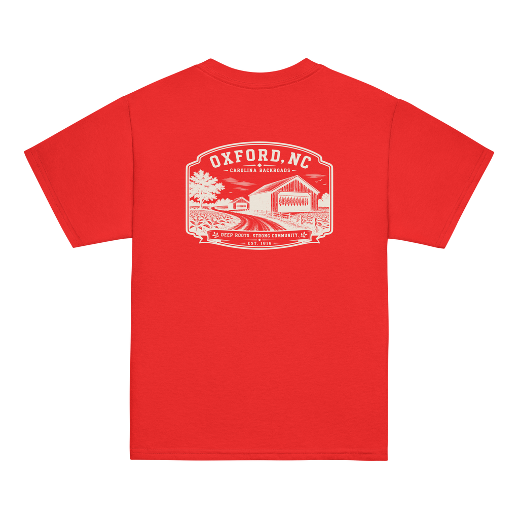 Oxford, NC - Carolina Backroads - Youth Classic Tee