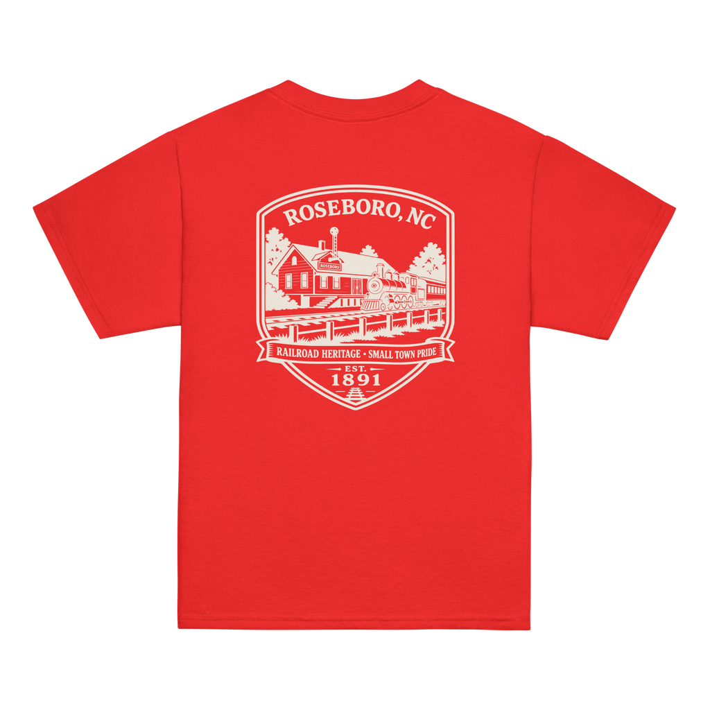 Roseboro, NC - Railroad Town - Youth Classic Tee