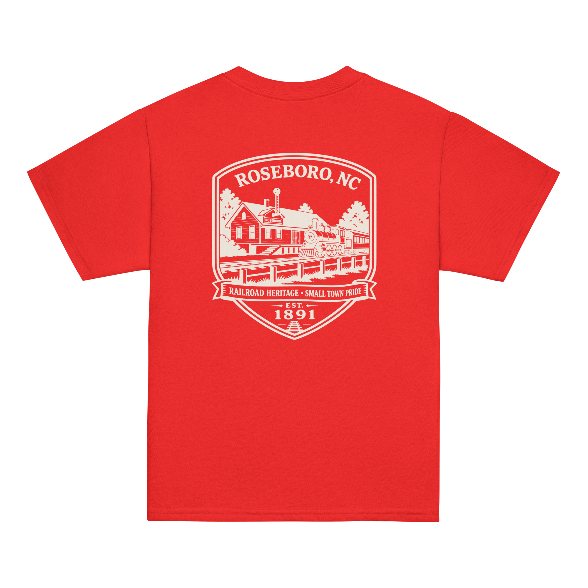 Roseboro, NC - Railroad Town - Youth Classic Tee