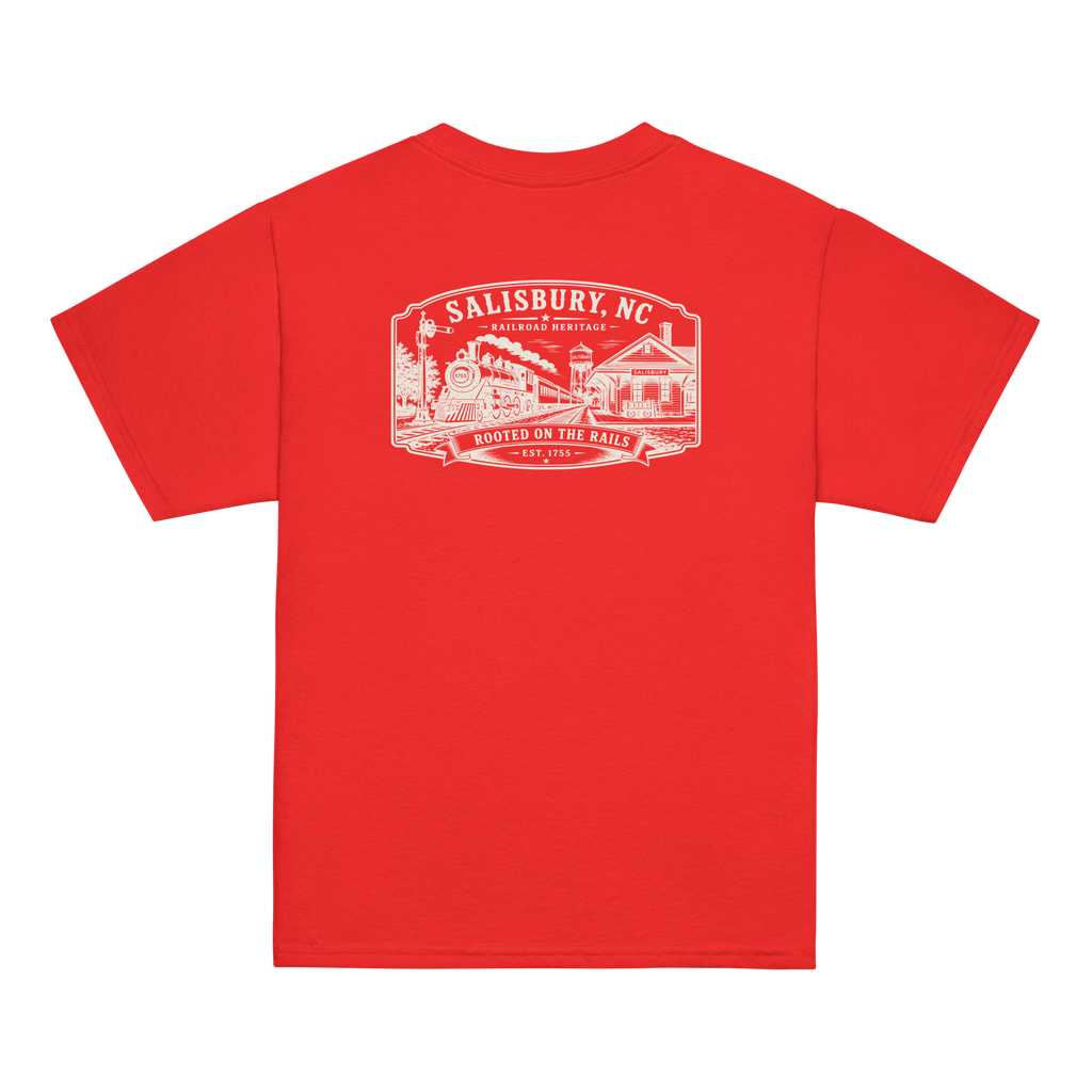 Salisbury, NC - Rooted In Rowan - Youth Classic Tee