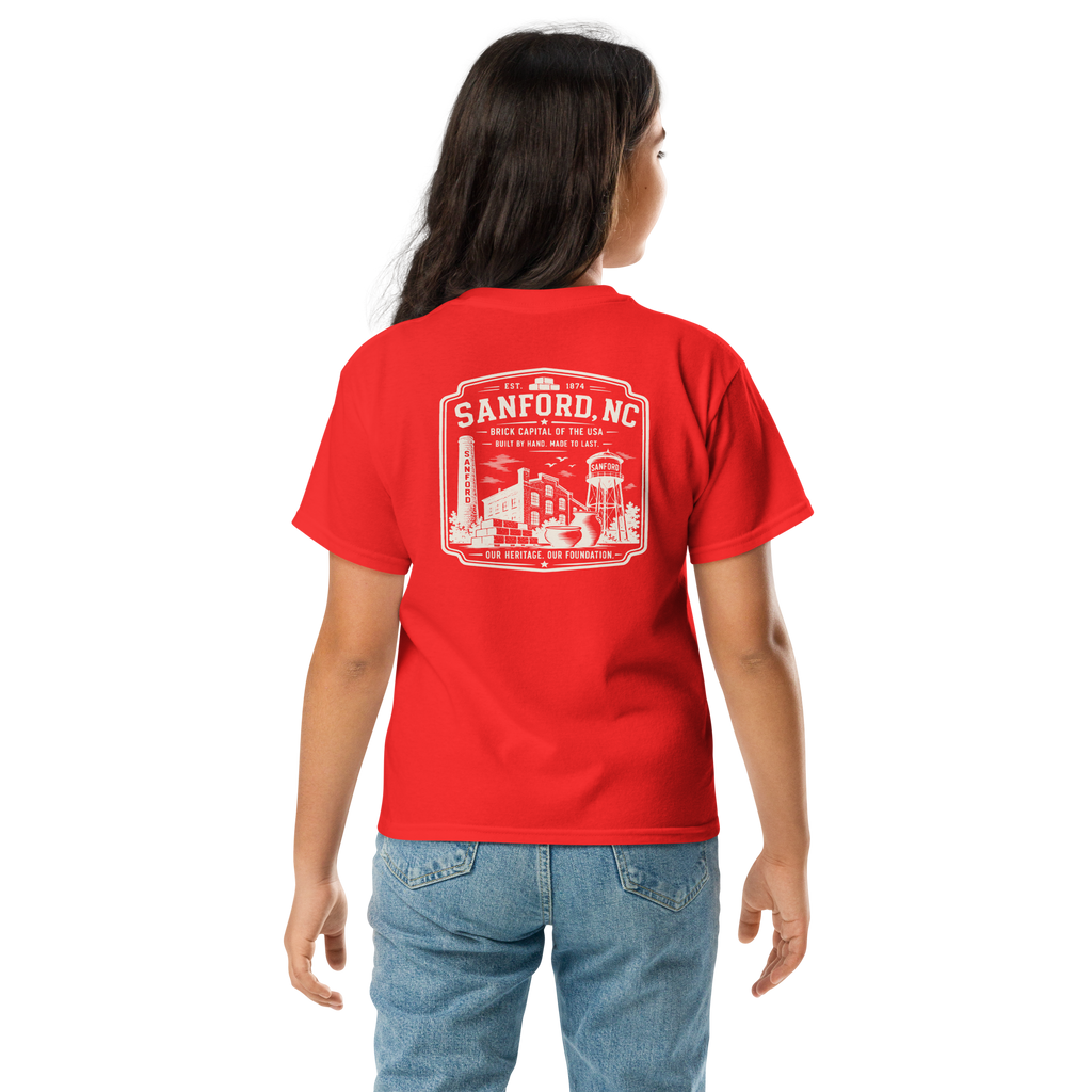 Sanford, NC - The Brick Capital - Youth Classic Tee