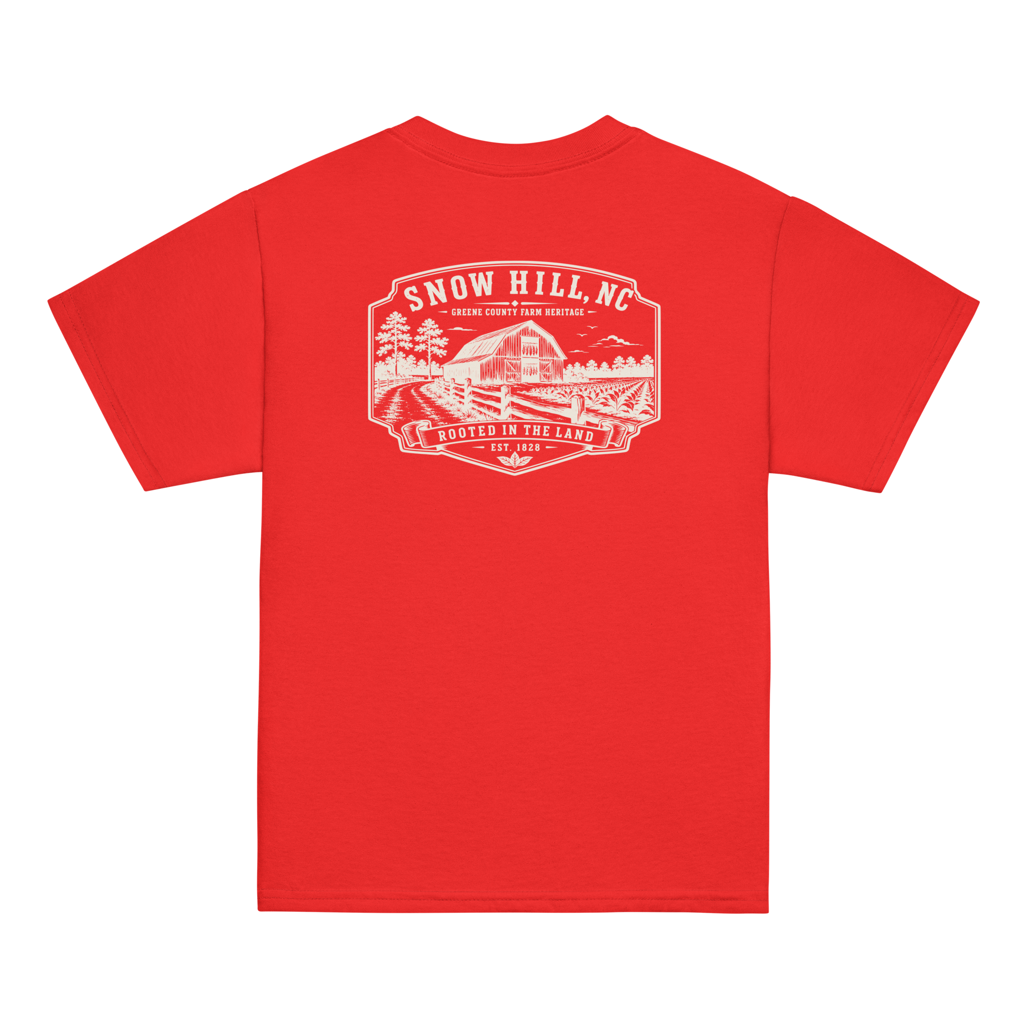 Snow Hill, NC - Rooted In The Land - Youth Classic Tee