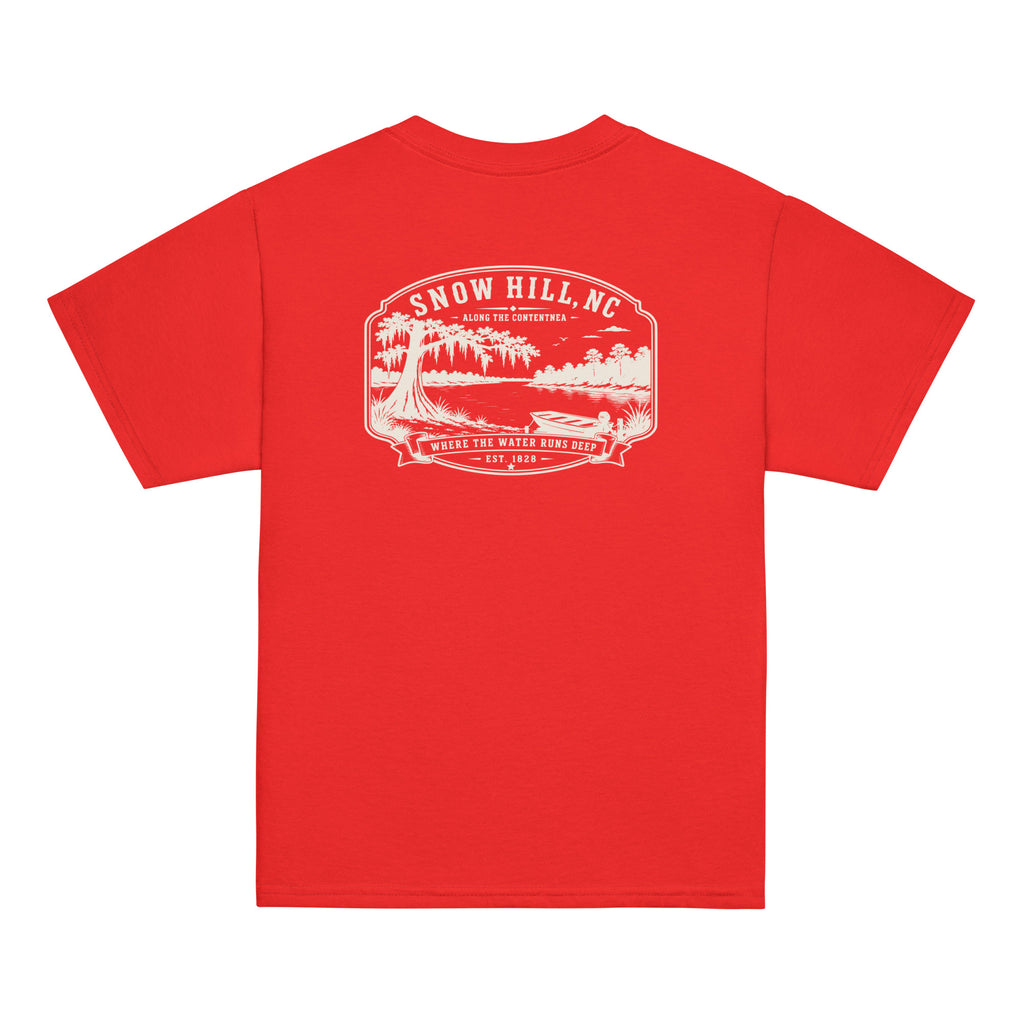 Snow Hill, NC - Along The Contentnea - Youth Classic Tee