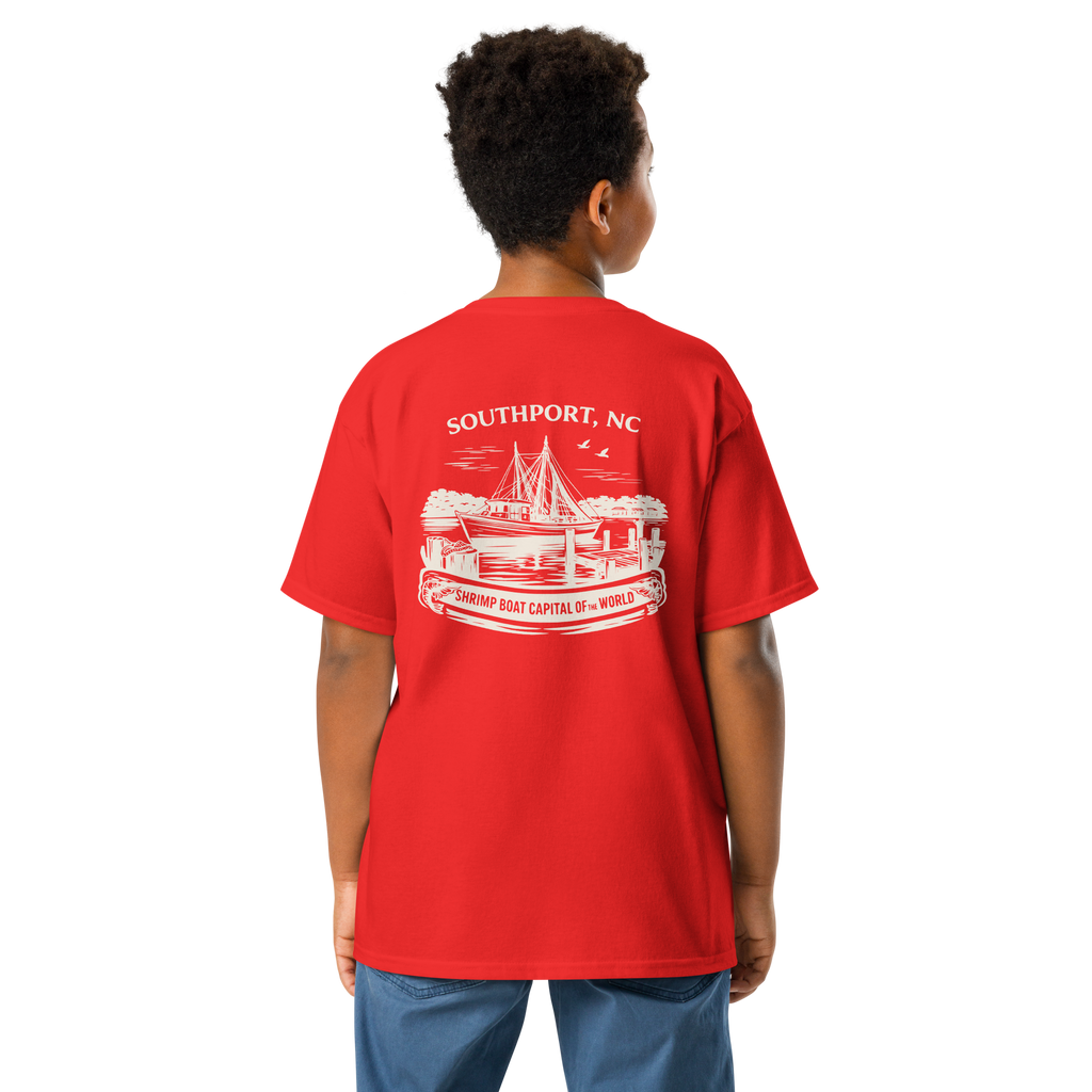 Southport, NC - Shrimp Boat Capital - Youth Classic Tee