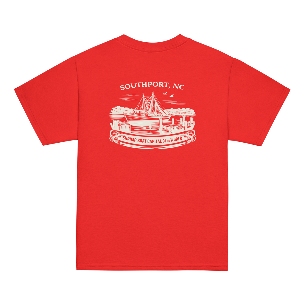 Southport, NC - Shrimp Boat Capital - Youth Classic Tee