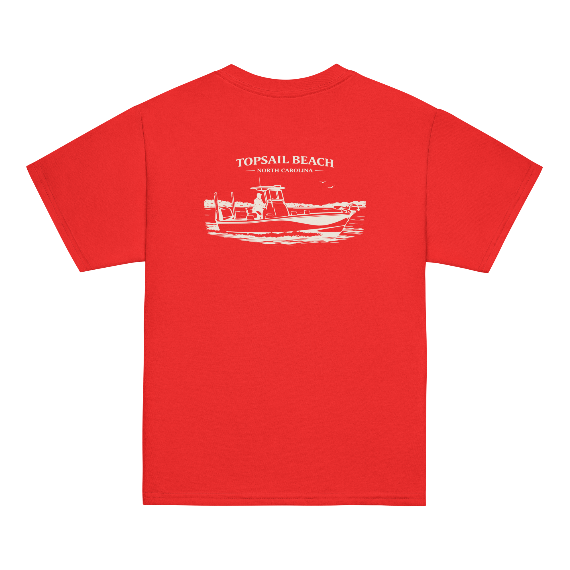 Topsail Beach, NC - Boat Days - Youth Classic Tee