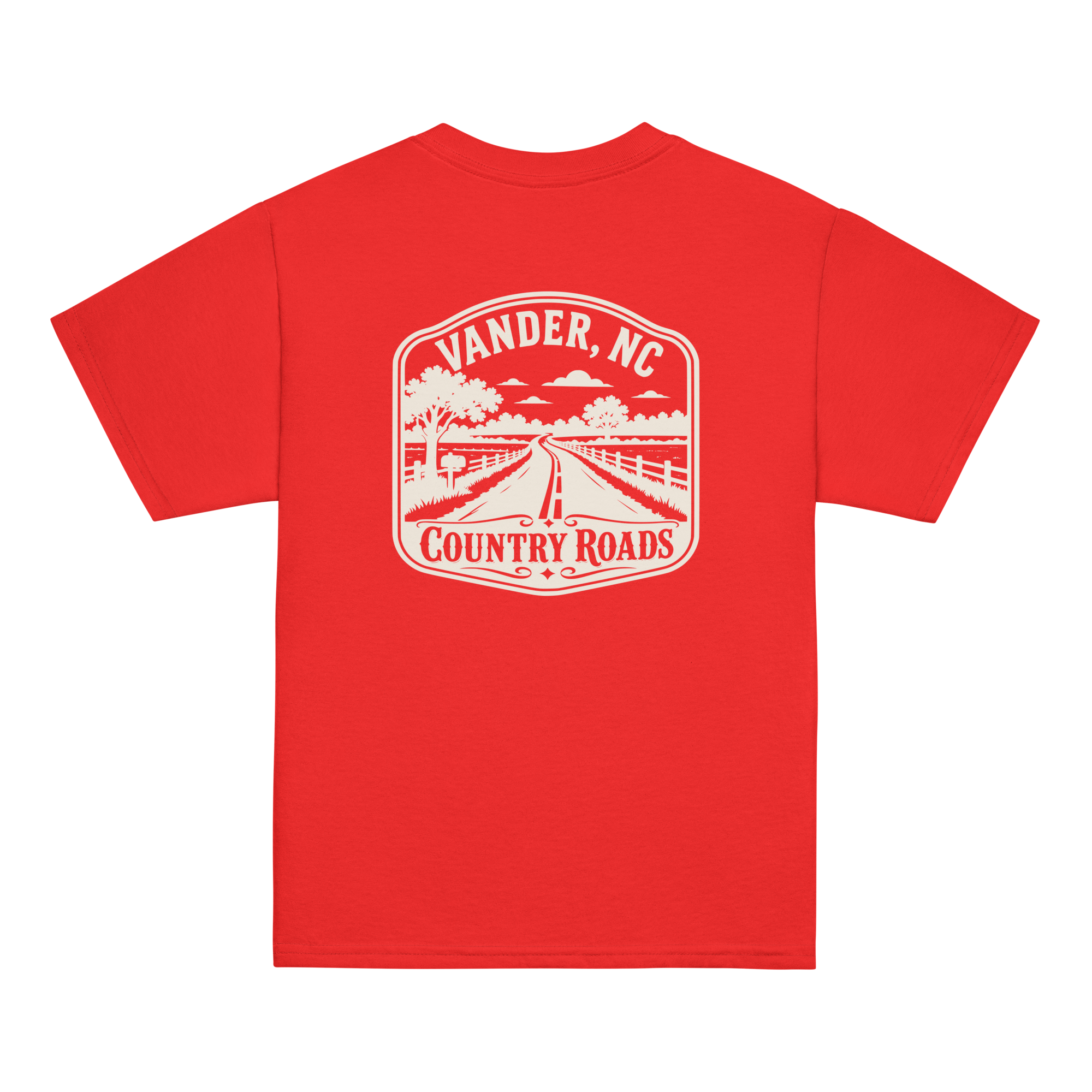 Vander, NC - Country Roads - Youth Classic Tee