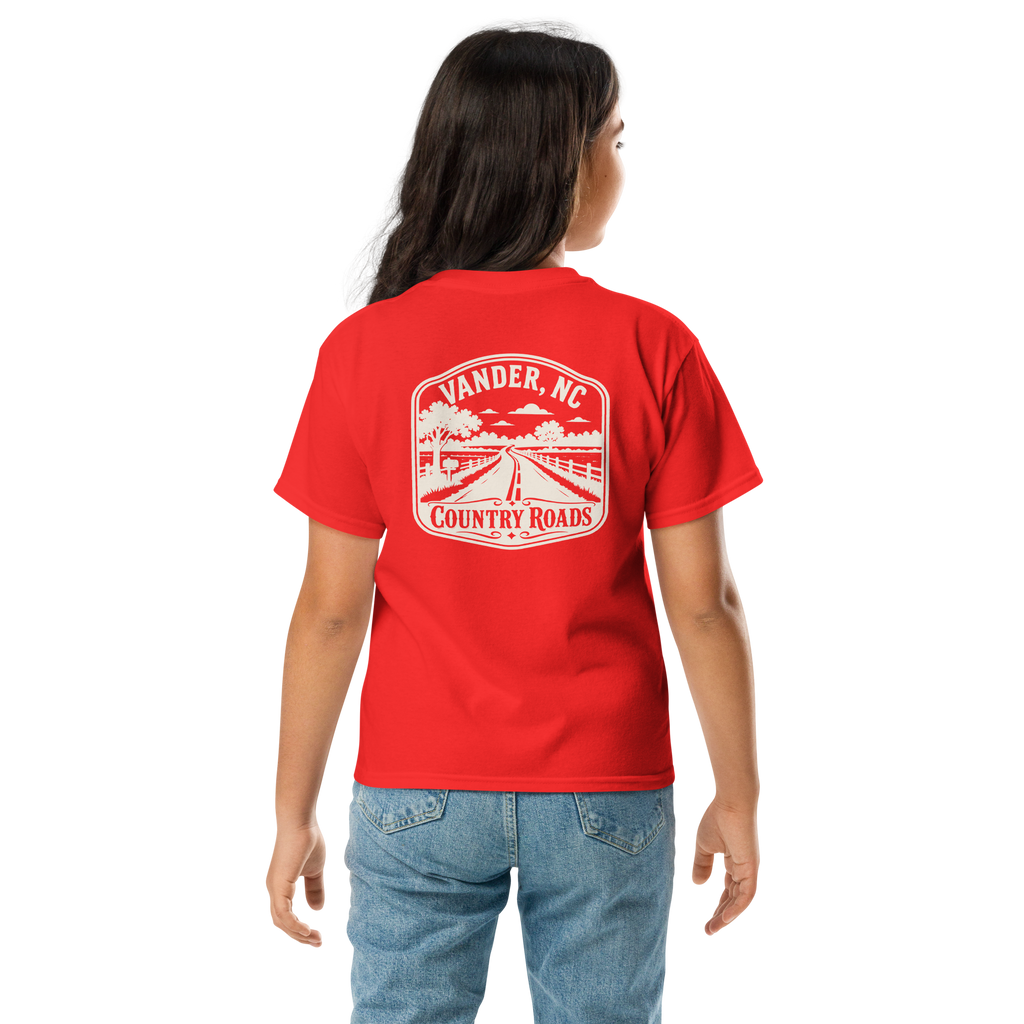 Vander, NC - Country Roads - Youth Classic Tee