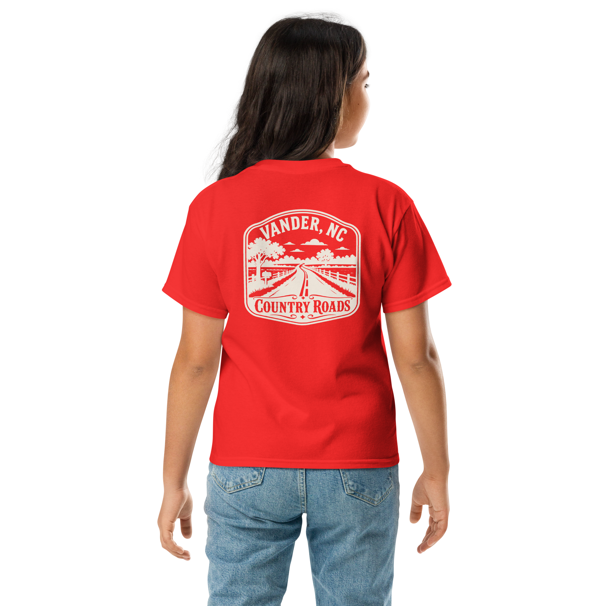 Vander, NC - Country Roads - Youth Classic Tee