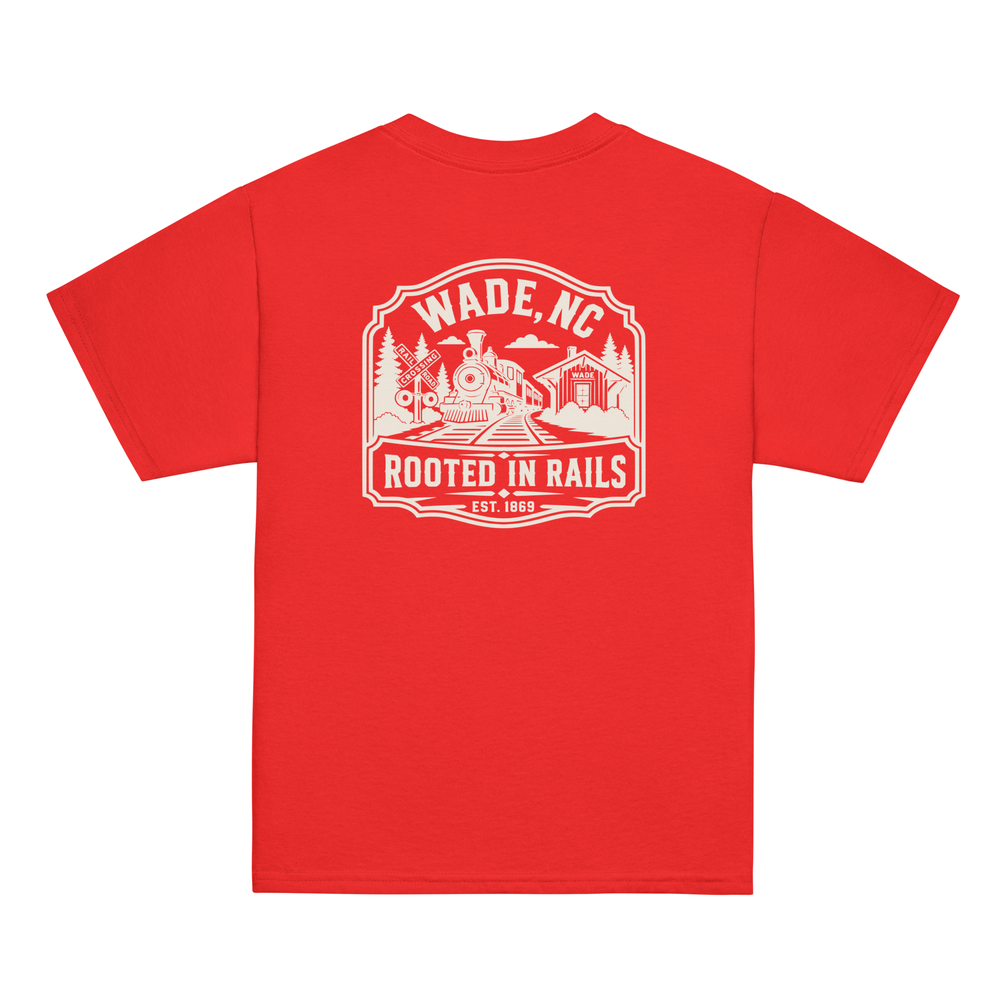 Wade, NC - Railroad Town - Youth Classic Tee