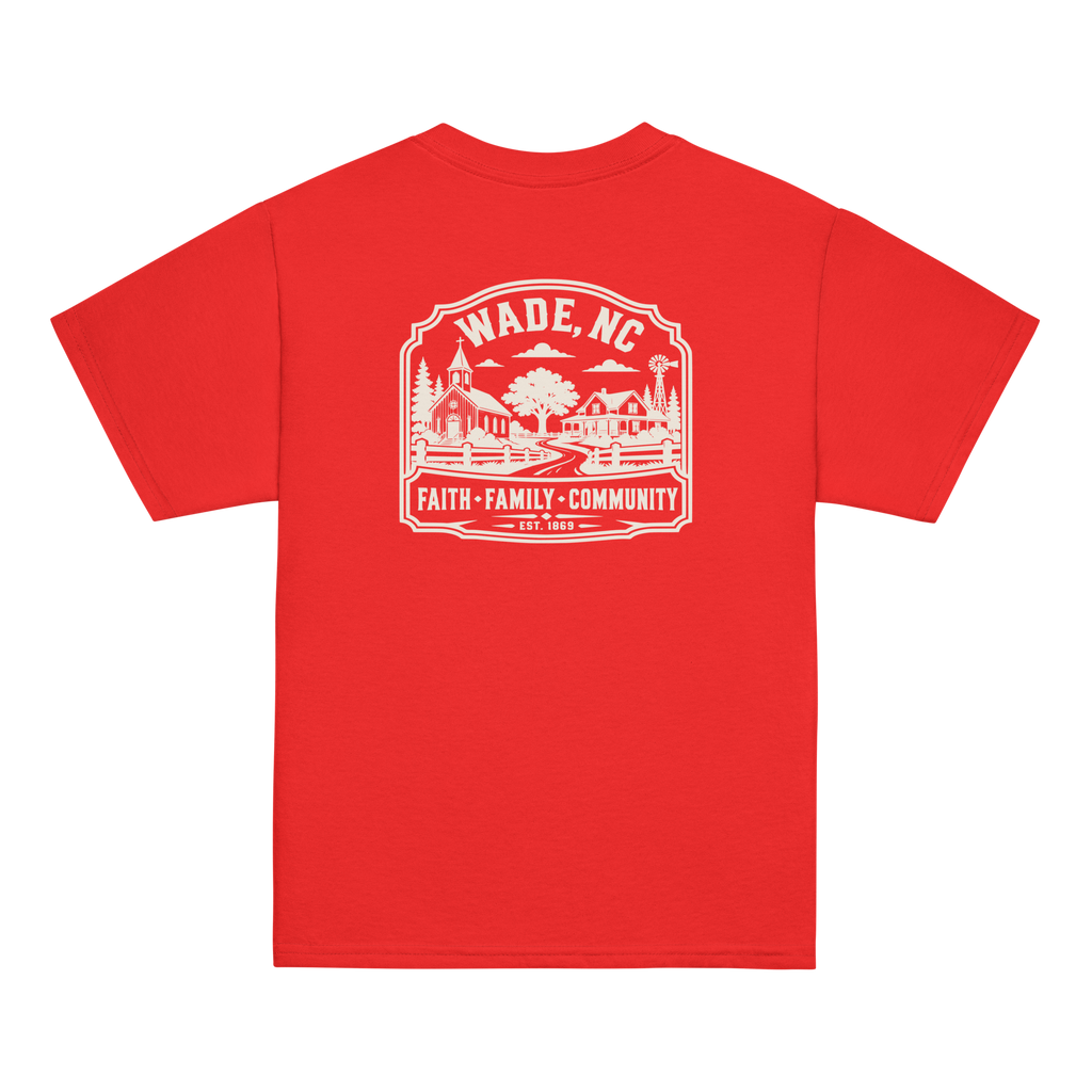 Wade, NC - Faith Family Community - Youth Classic Tee
