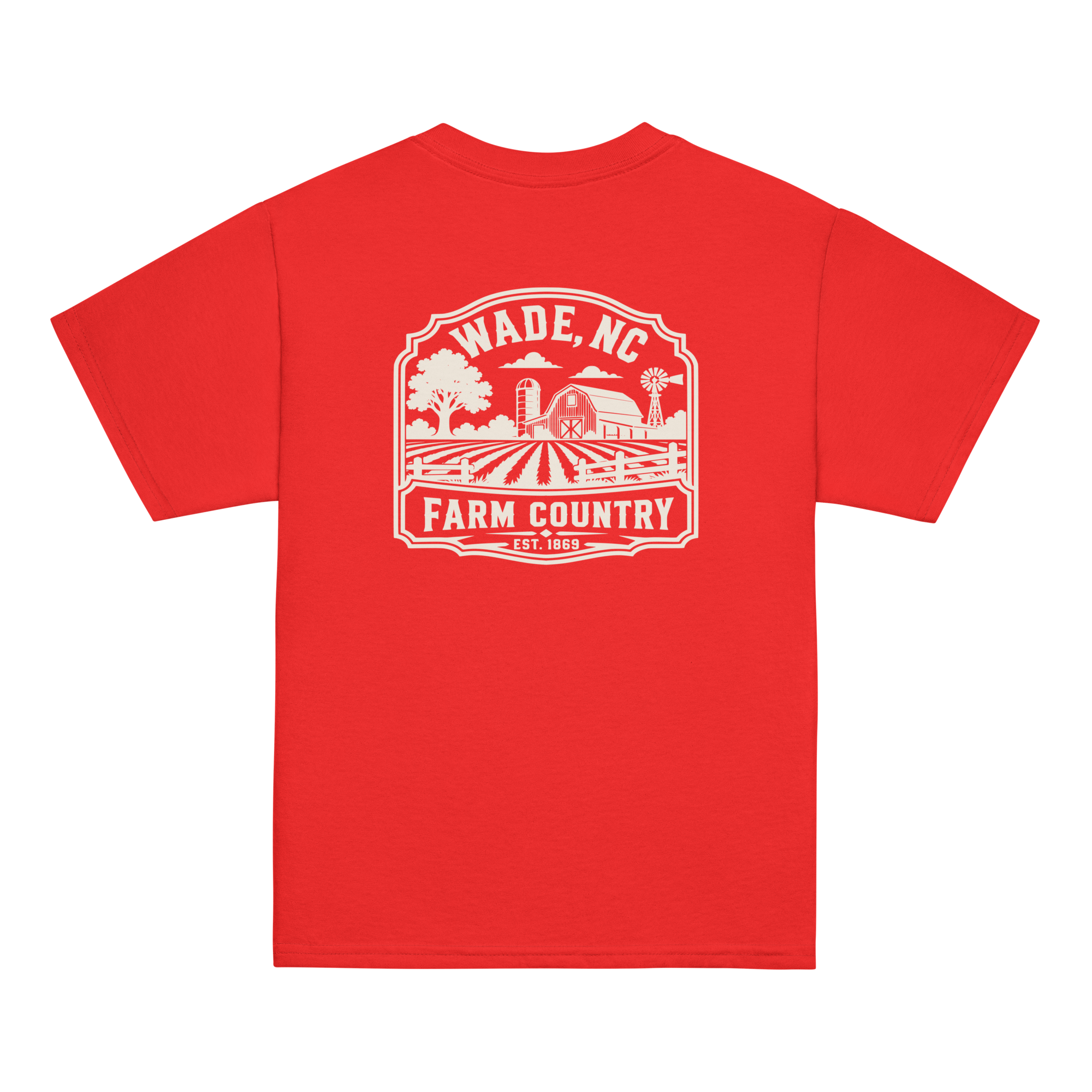 Wade, NC - Farm Country - Youth Classic Tee