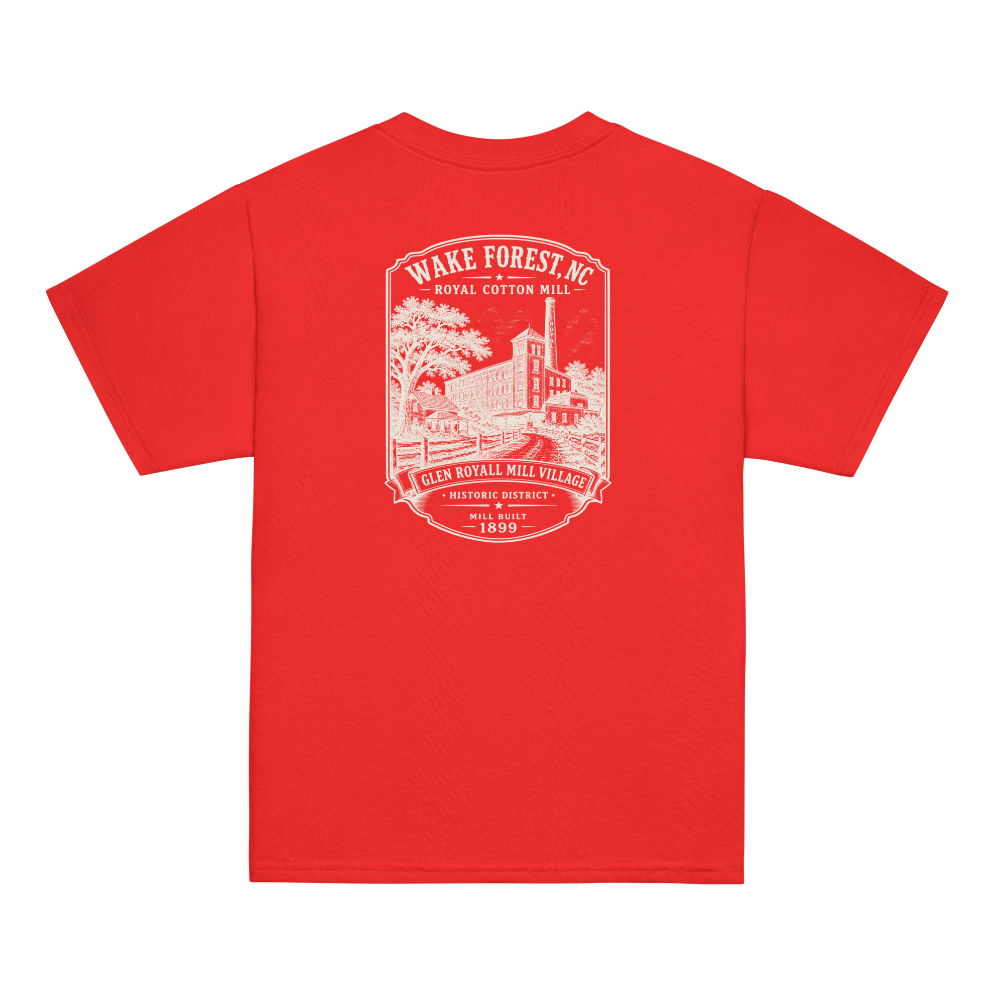Wake Forest, NC - Royal Cotton Mill - Youth Classic Tee