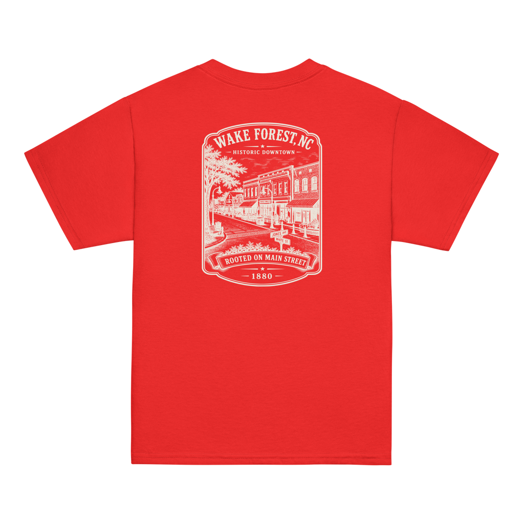 Wake Forest, NC - Historic Downtown - Youth Classic Tee