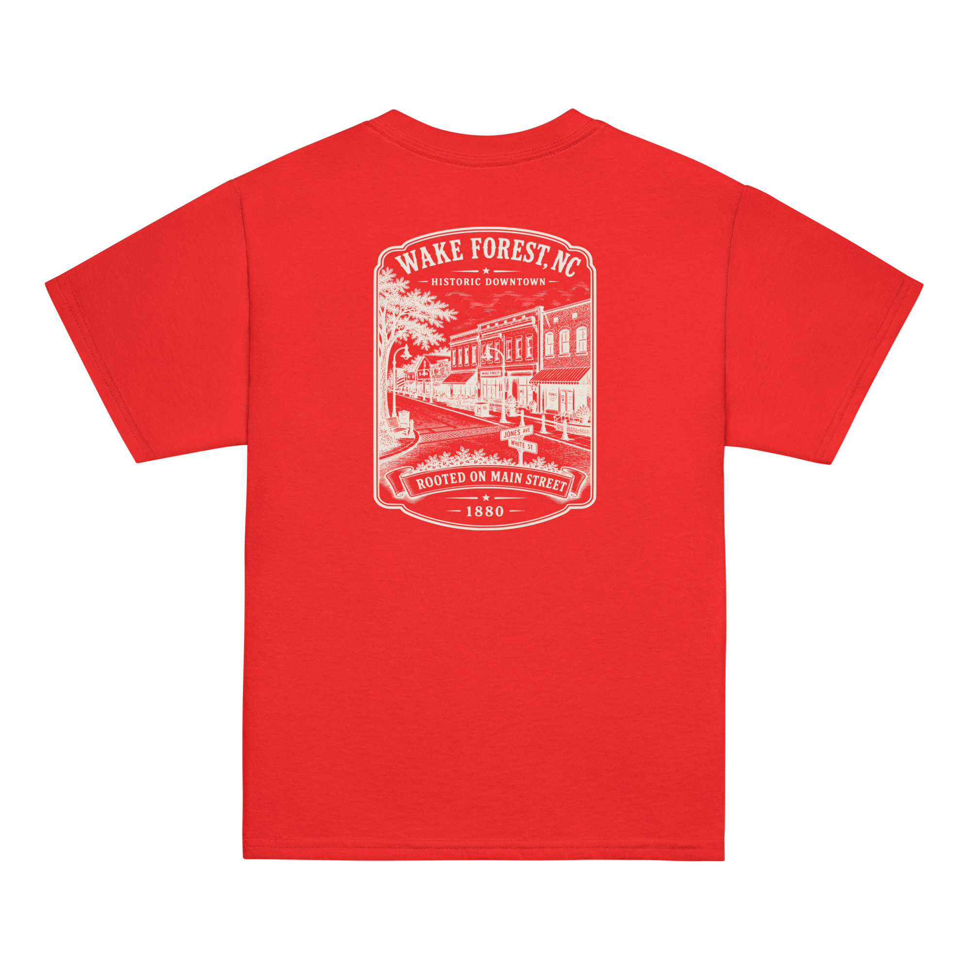 Wake Forest, NC - Historic Downtown - Youth Classic Tee