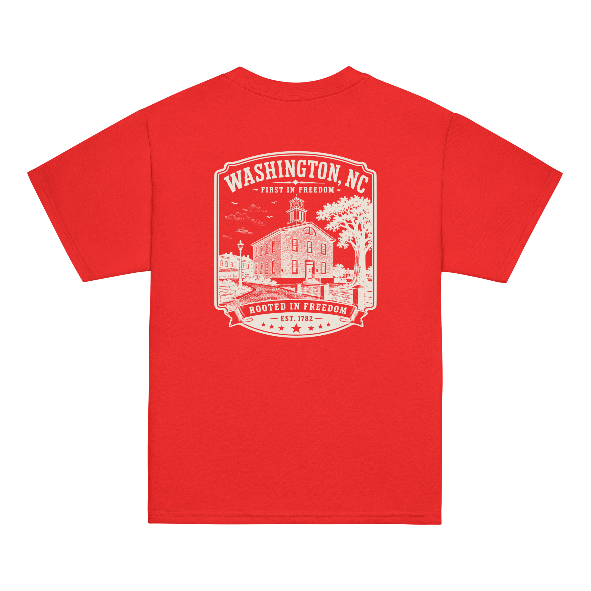 Washington, NC - Rooted In Freedom - Youth Classic Tee