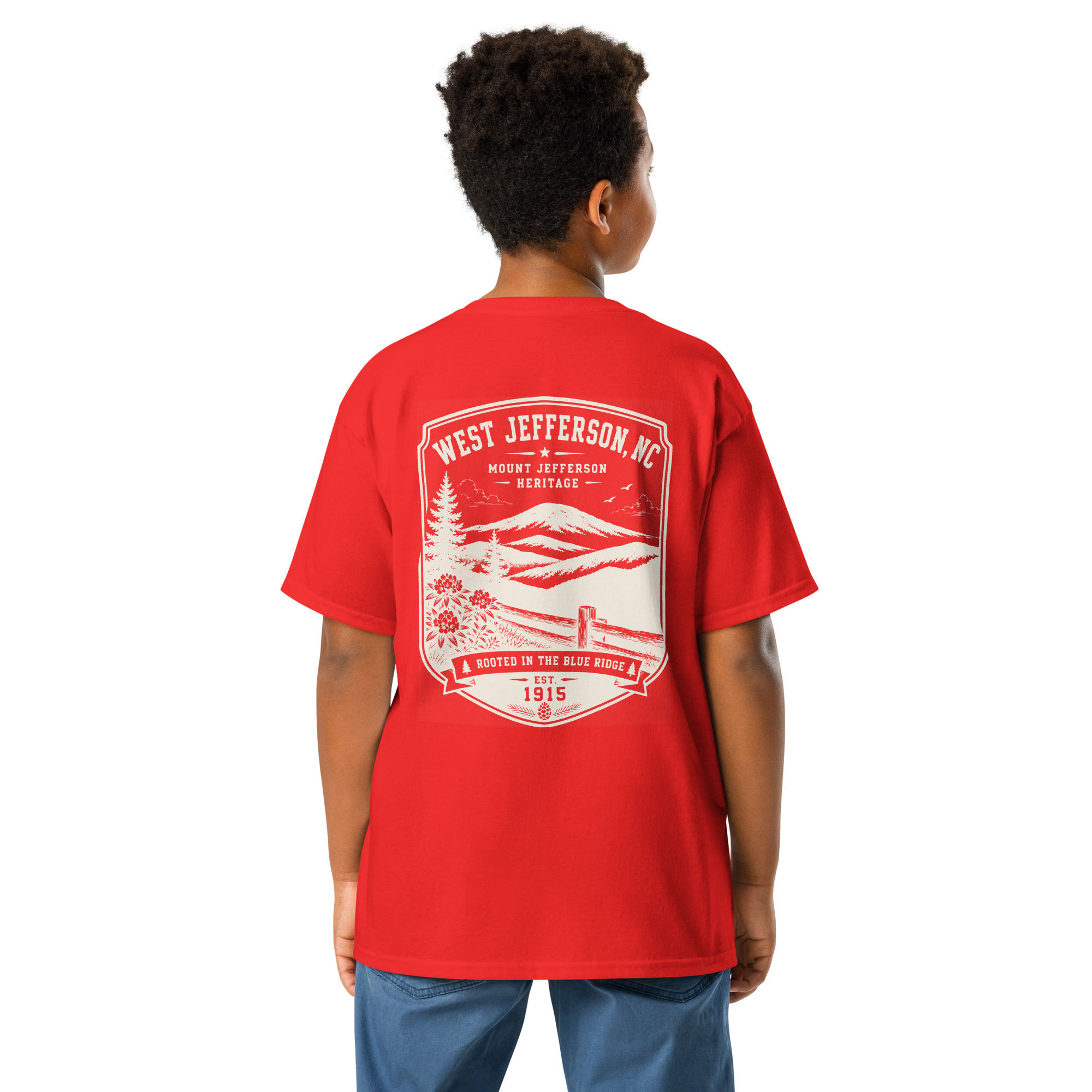 West Jefferson, NC - Mount Jefferson - Youth Classic Tee