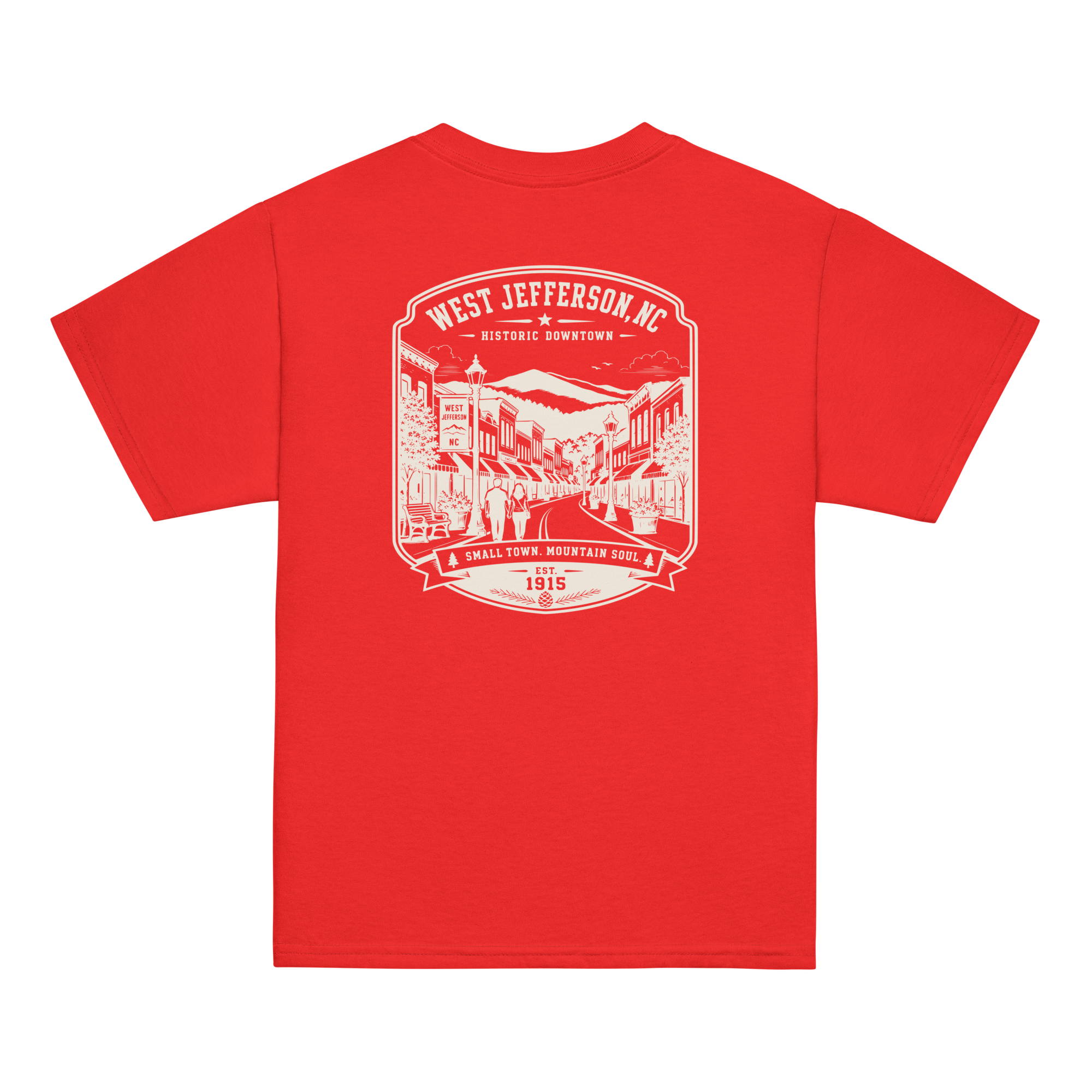 West Jefferson, NC - Historic Downtown - Youth Classic Tee