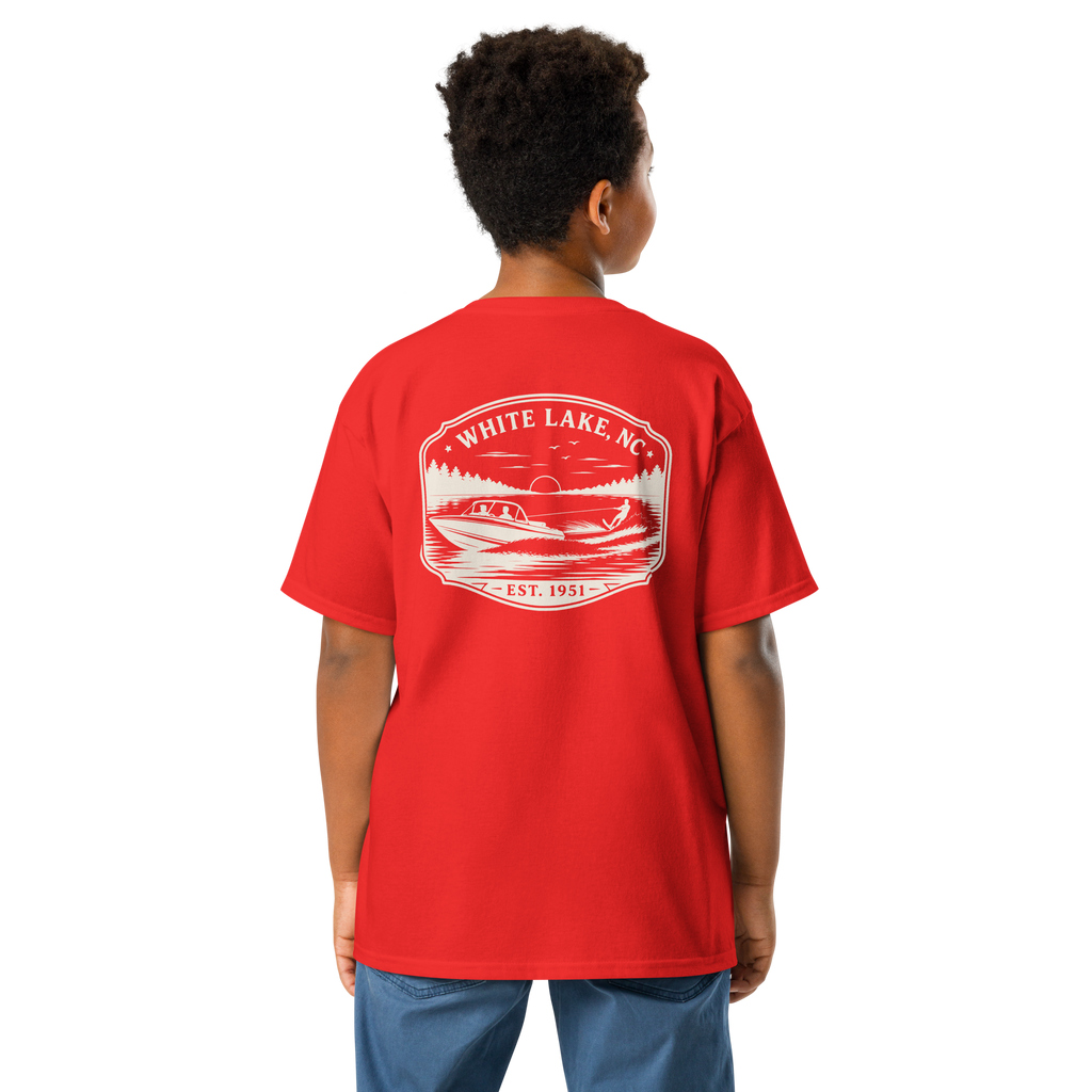 White Lake, NC - Boat Fun - Youth Classic Tee
