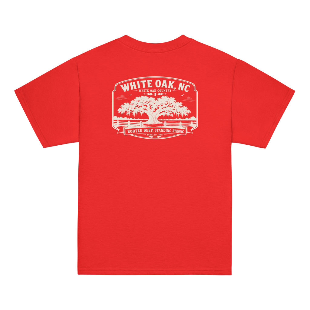 White Oak, NC - Standing Strong - Youth Classic Tee