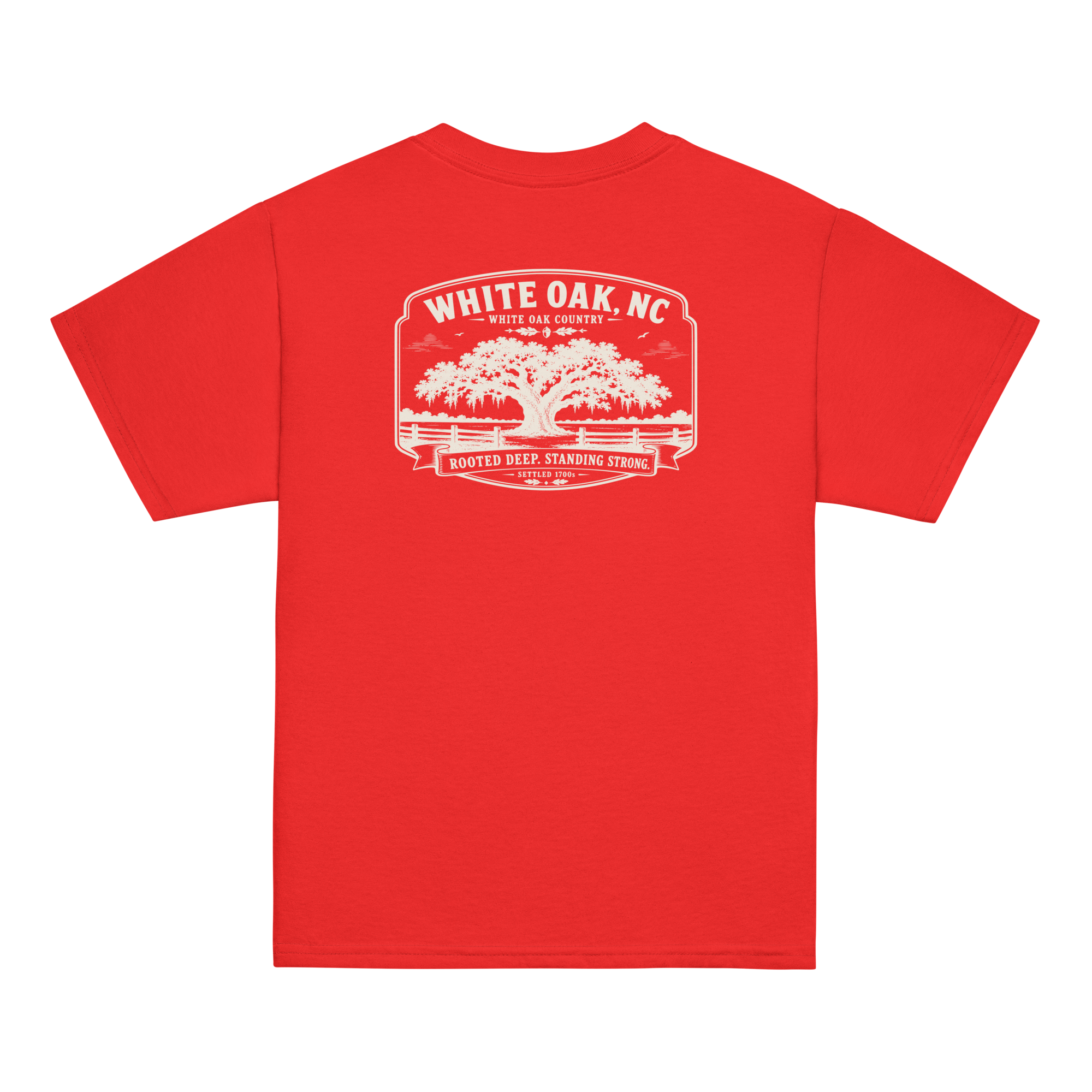 White Oak, NC - Standing Strong - Youth Classic Tee