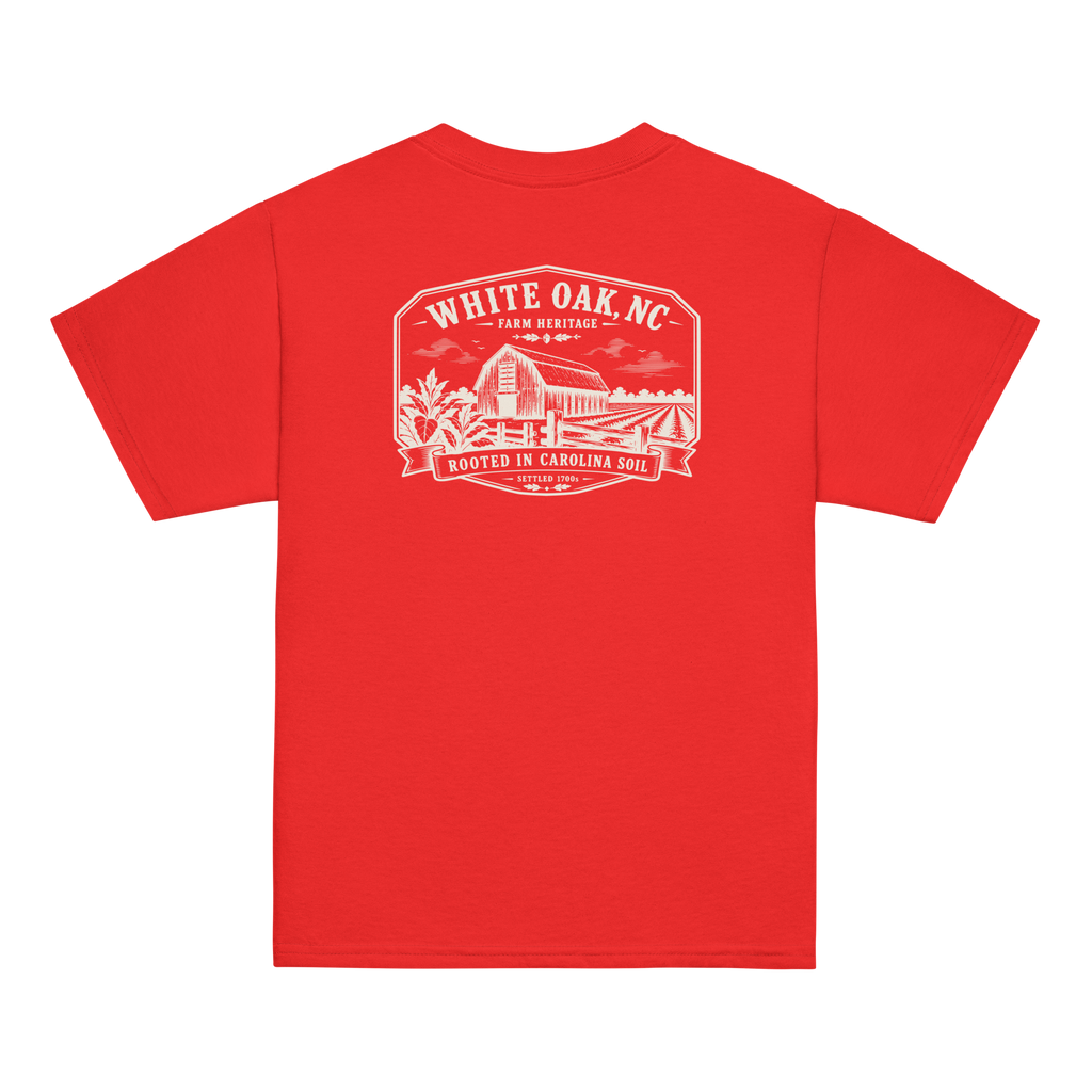 White Oak, NC - Farm Heritage - Youth Classic Tee