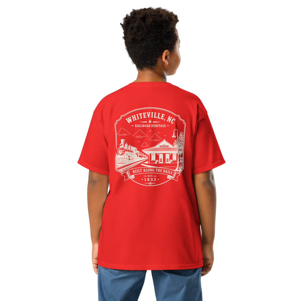 Whiteville, NC - Railroad Heritage - Youth Classic Tee