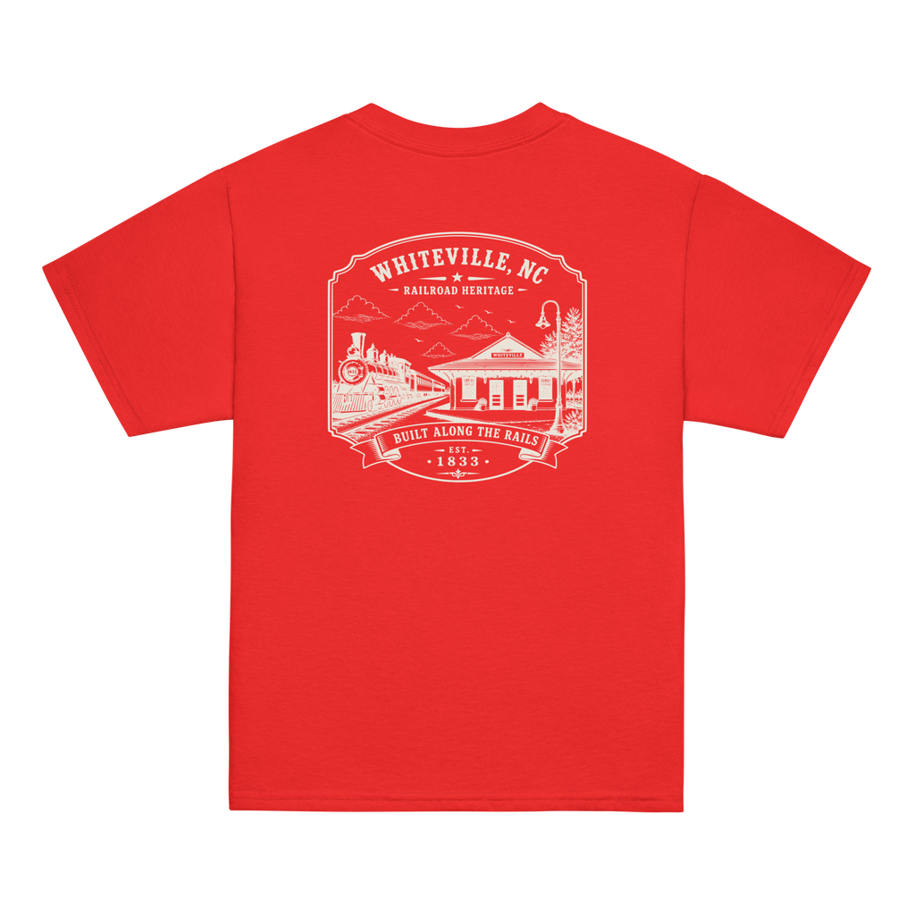 Whiteville, NC - Railroad Heritage - Youth Classic Tee