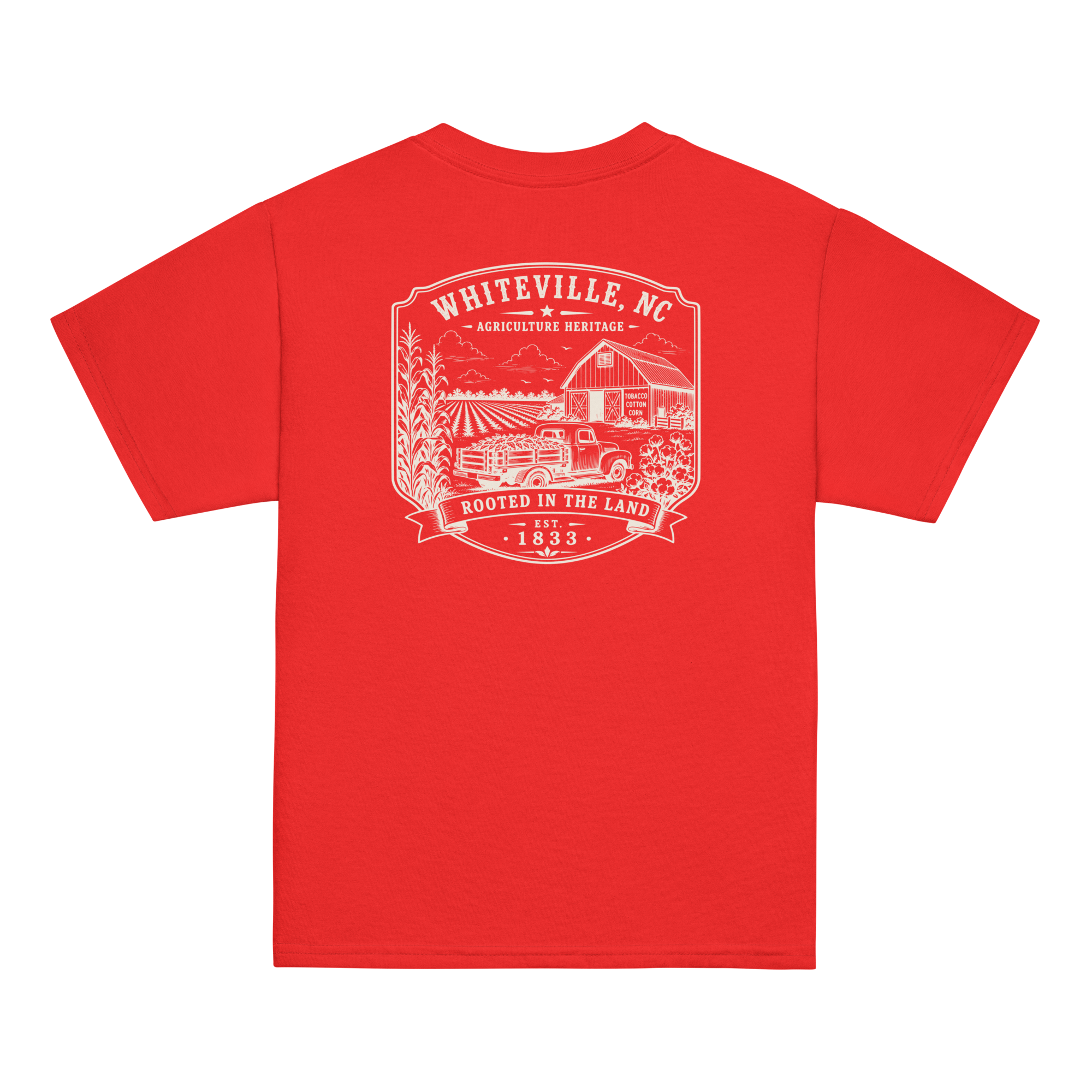 Whiteville, NC - Rooted In The Land - Youth Classic Tee