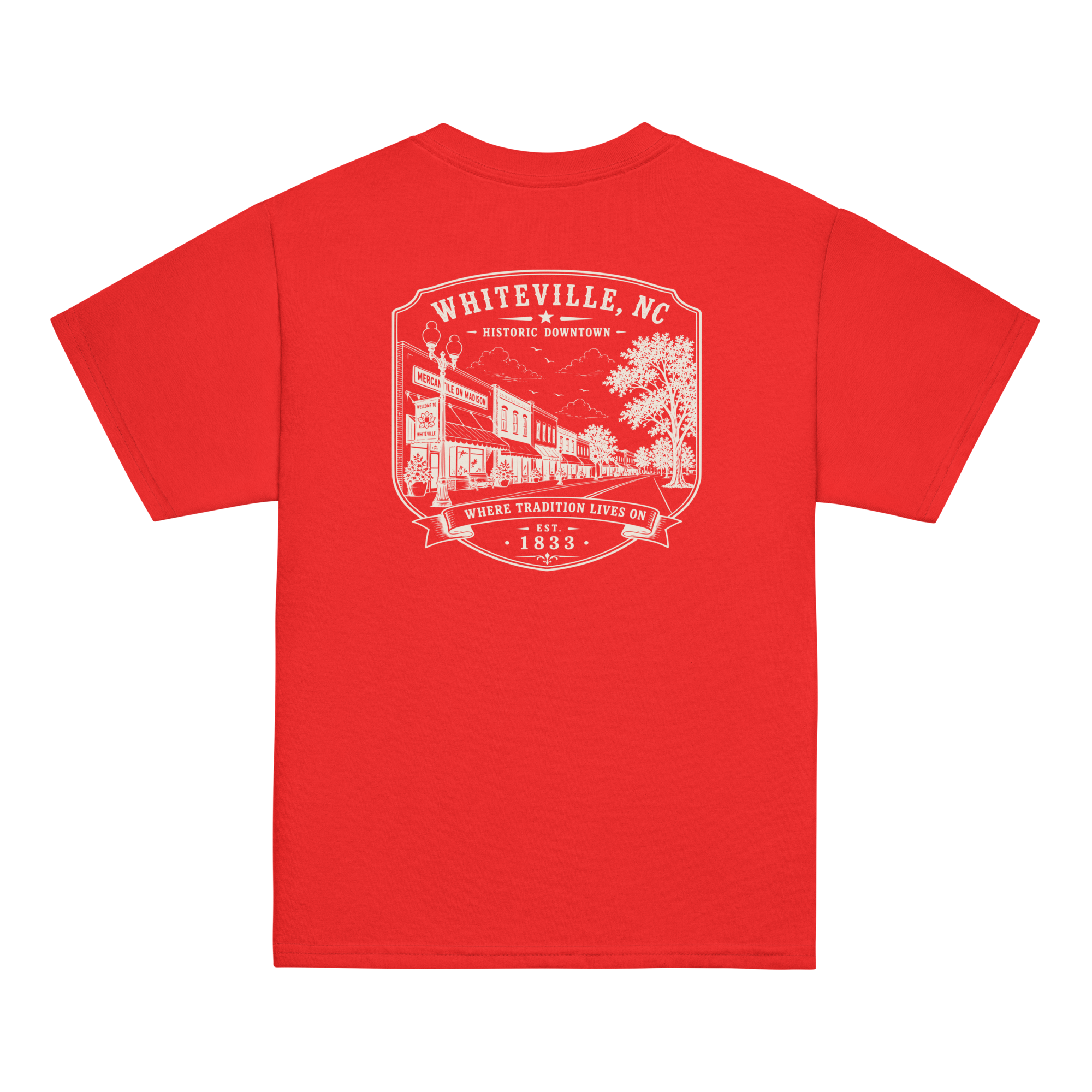 Whiteville, NC - Downtown - Youth Classic Tee