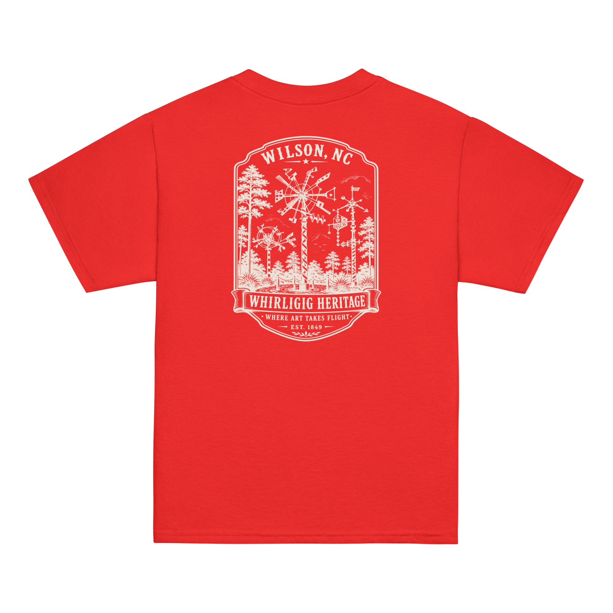 Wilson, NC - Whirligig Heritage - Youth Classic Tee