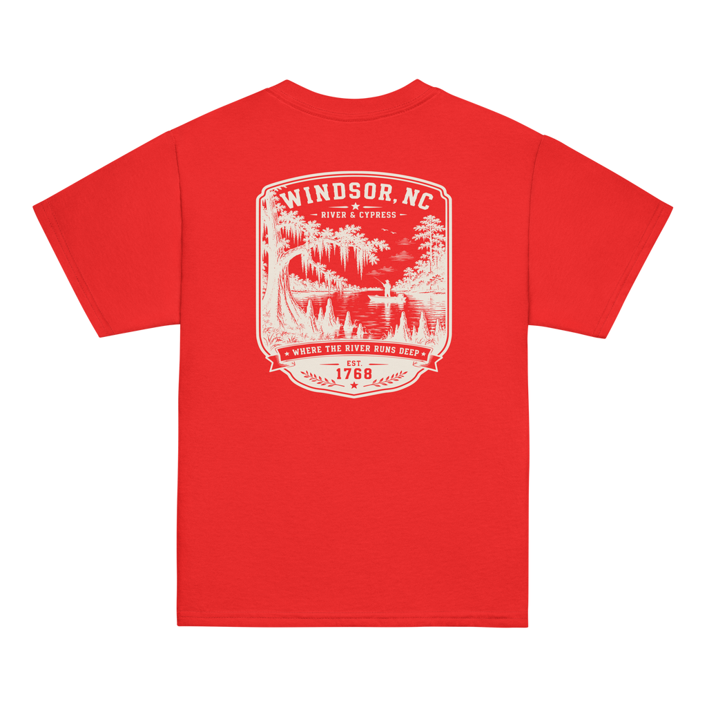 Windsor, NC - River & Cypress - Youth Classic Tee