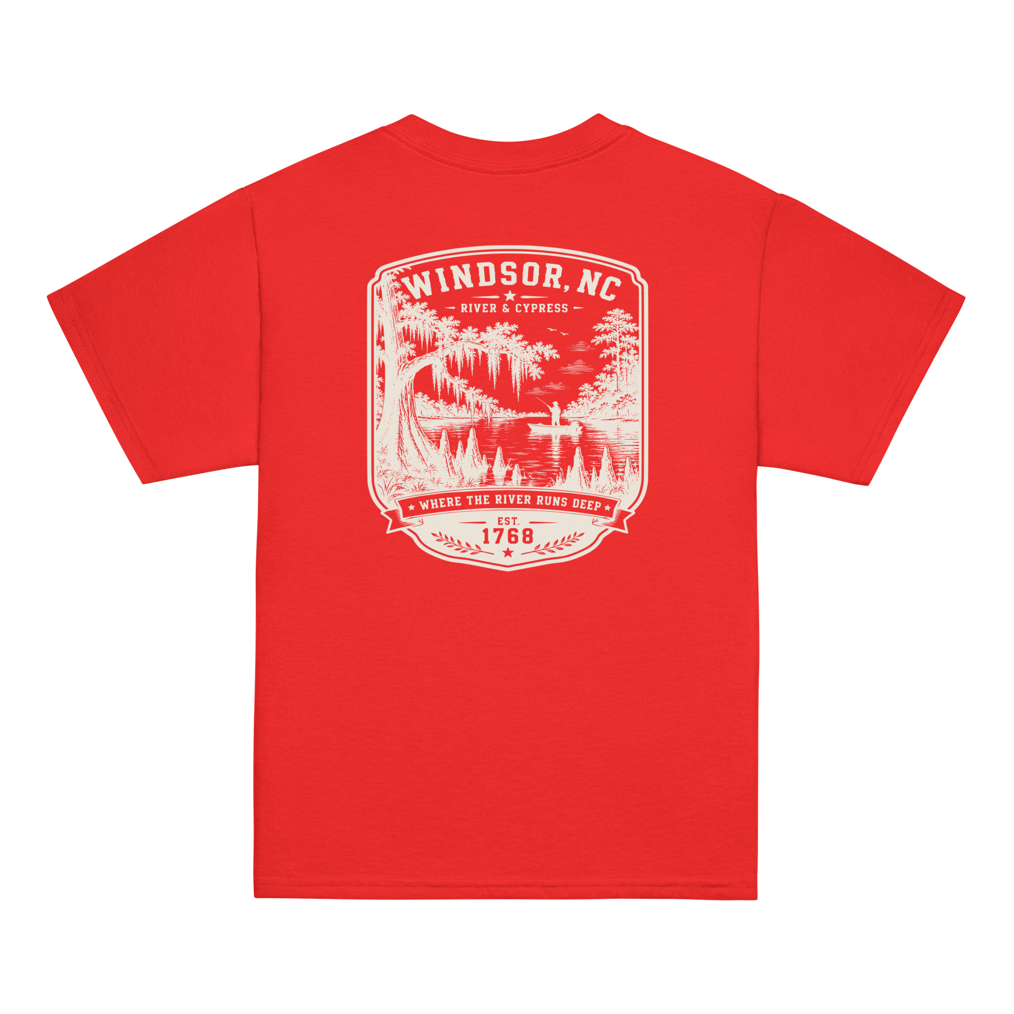 Windsor, NC - River & Cypress - Youth Classic Tee