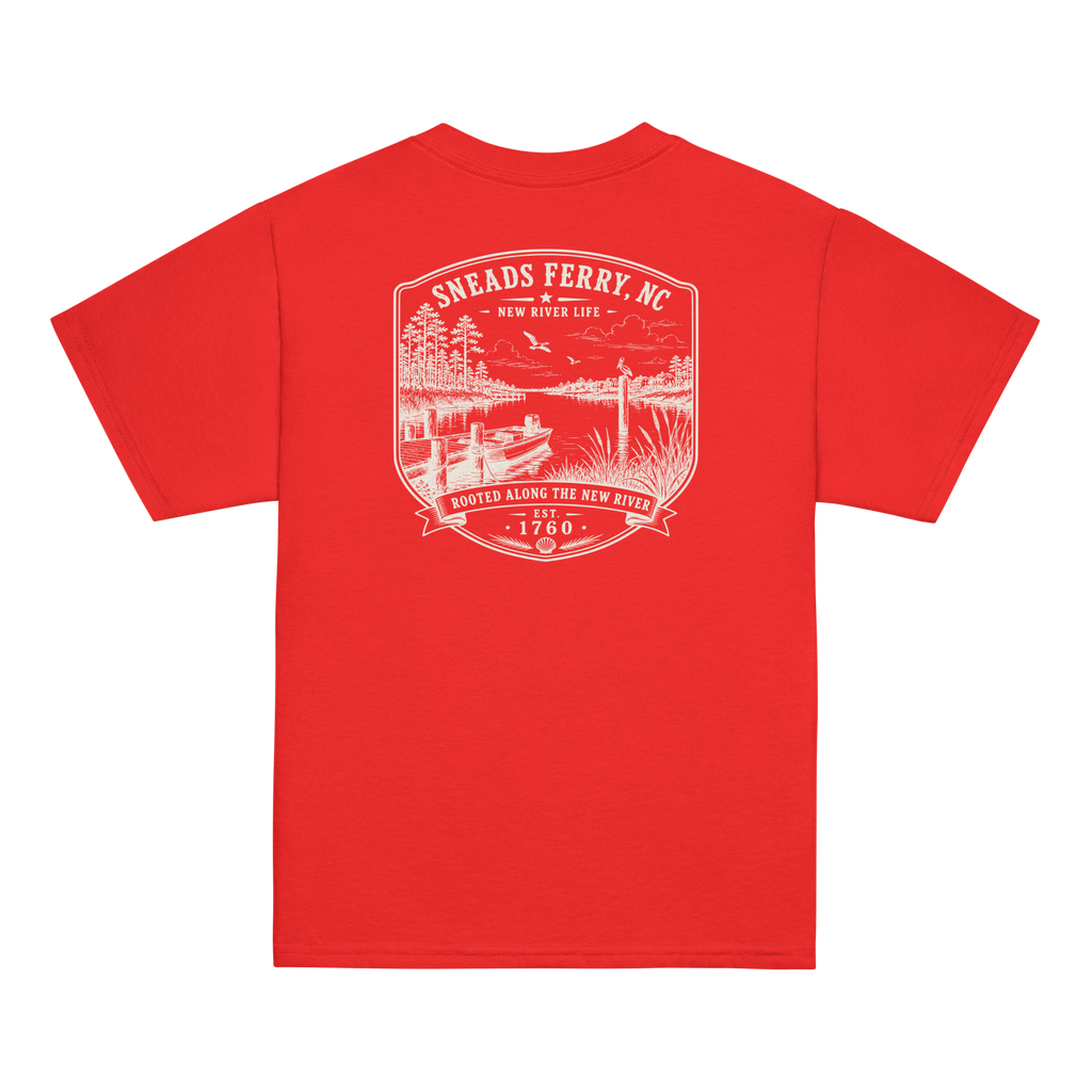 Sneads Ferry, NC - Along The New River - Youth Classic Tee