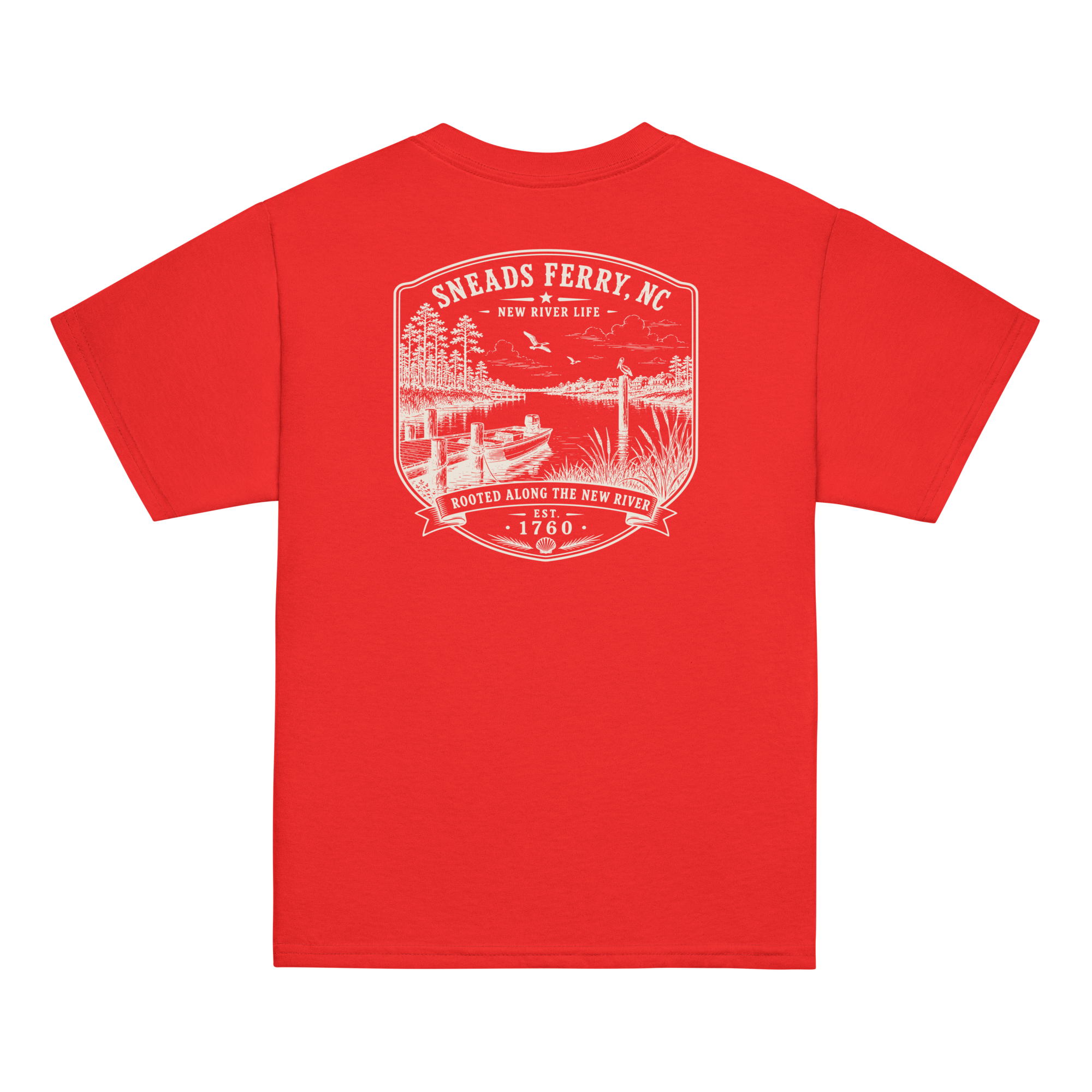 Sneads Ferry, NC - Along The New River - Youth Classic Tee