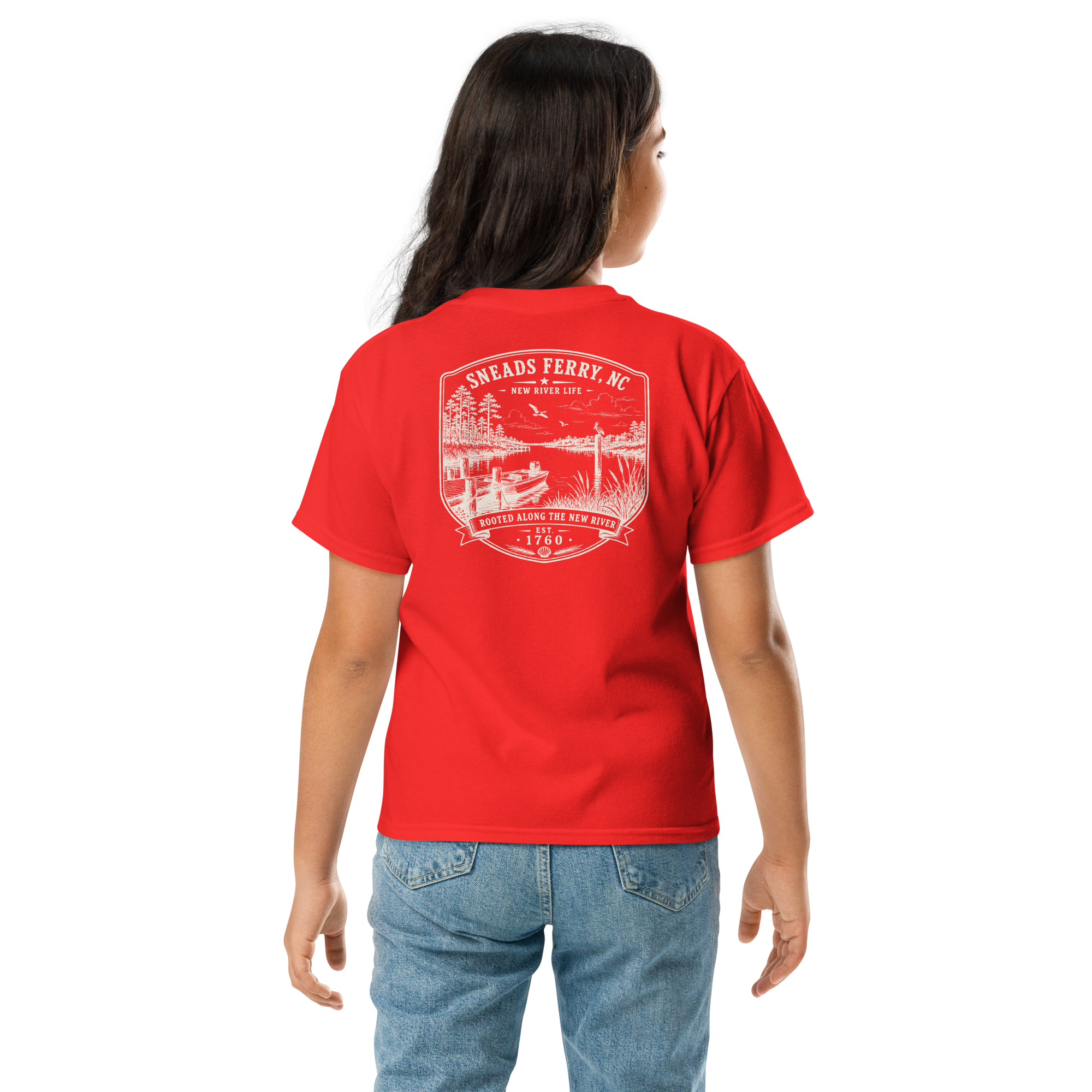 Sneads Ferry, NC - Along The New River - Youth Classic Tee