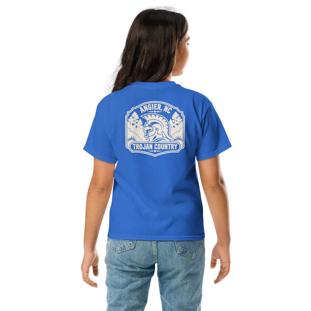 Angier, NC - Trojan Country - Youth Classic Tee