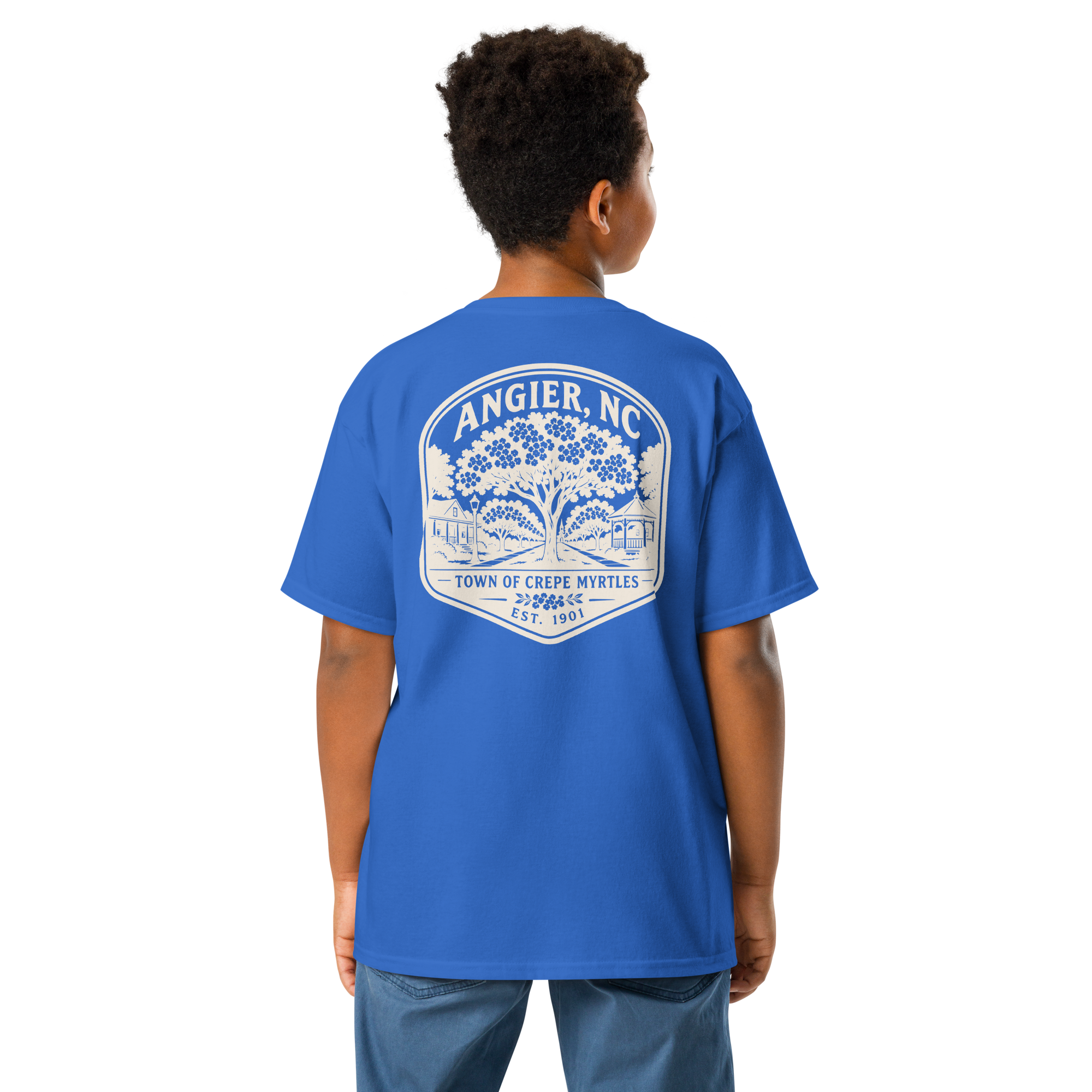 Angier, NC - Town of Crepe Myrtles - Youth Classic Tee