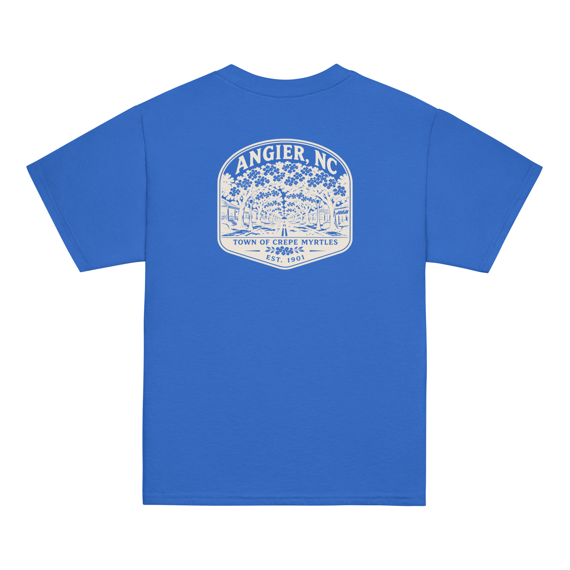 Angier, NC - Street of Crepe Myrtles - Youth Classic Tee