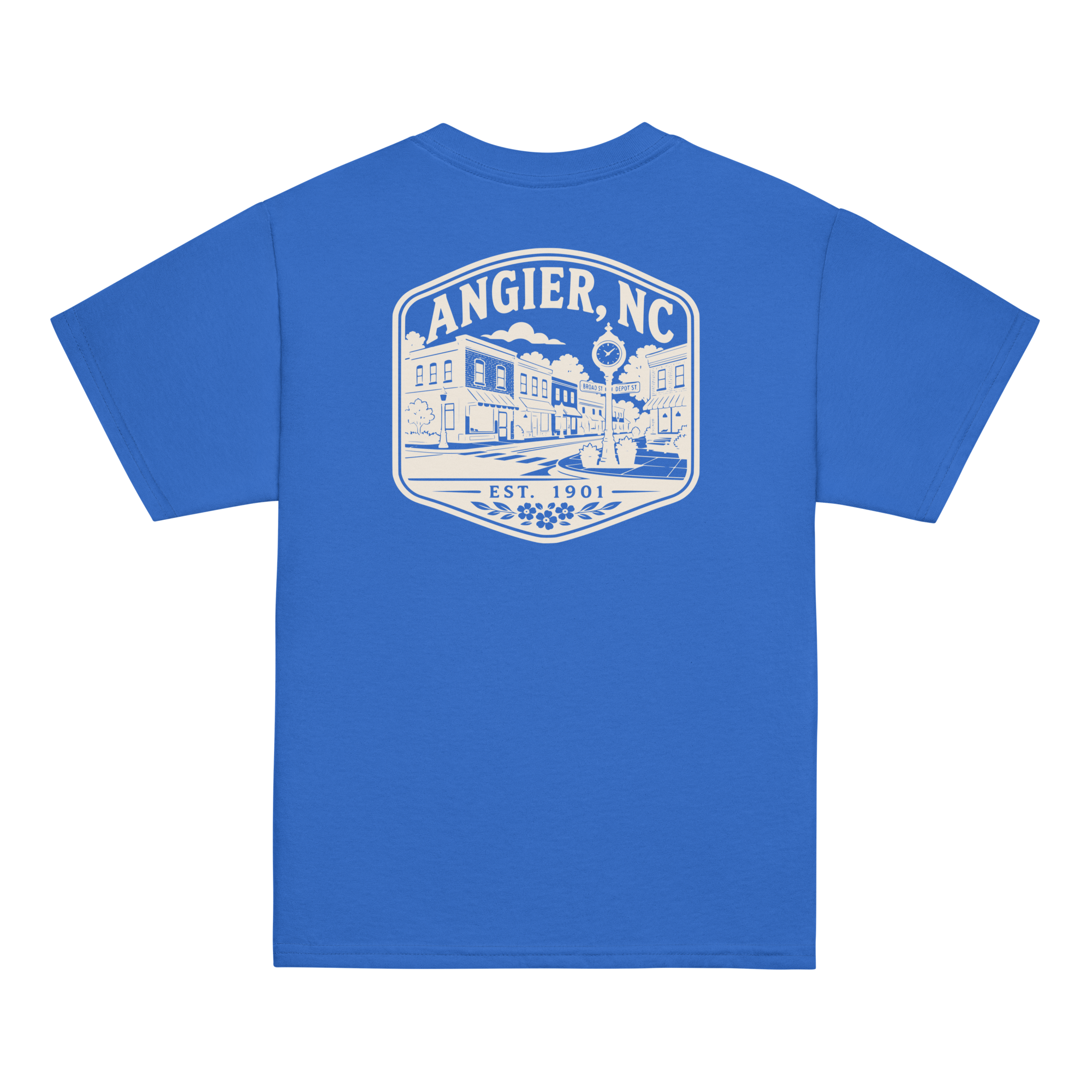 Angier, NC - Downtown - Youth Classic Tee