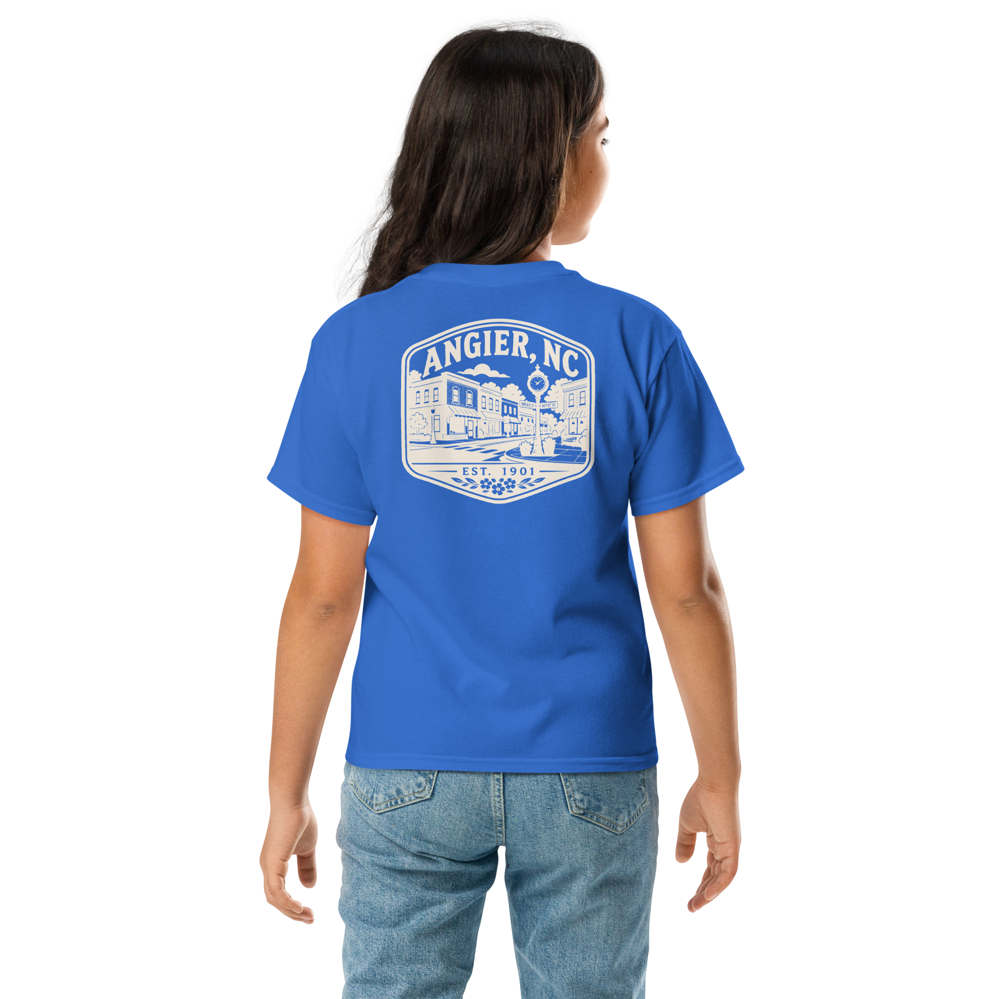 Angier, NC - Downtown - Youth Classic Tee