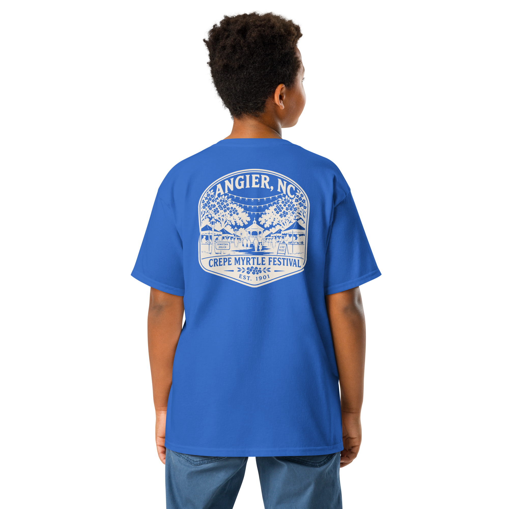Angier, NC - Crepe Myrtle Festival - Youth Classic Tee