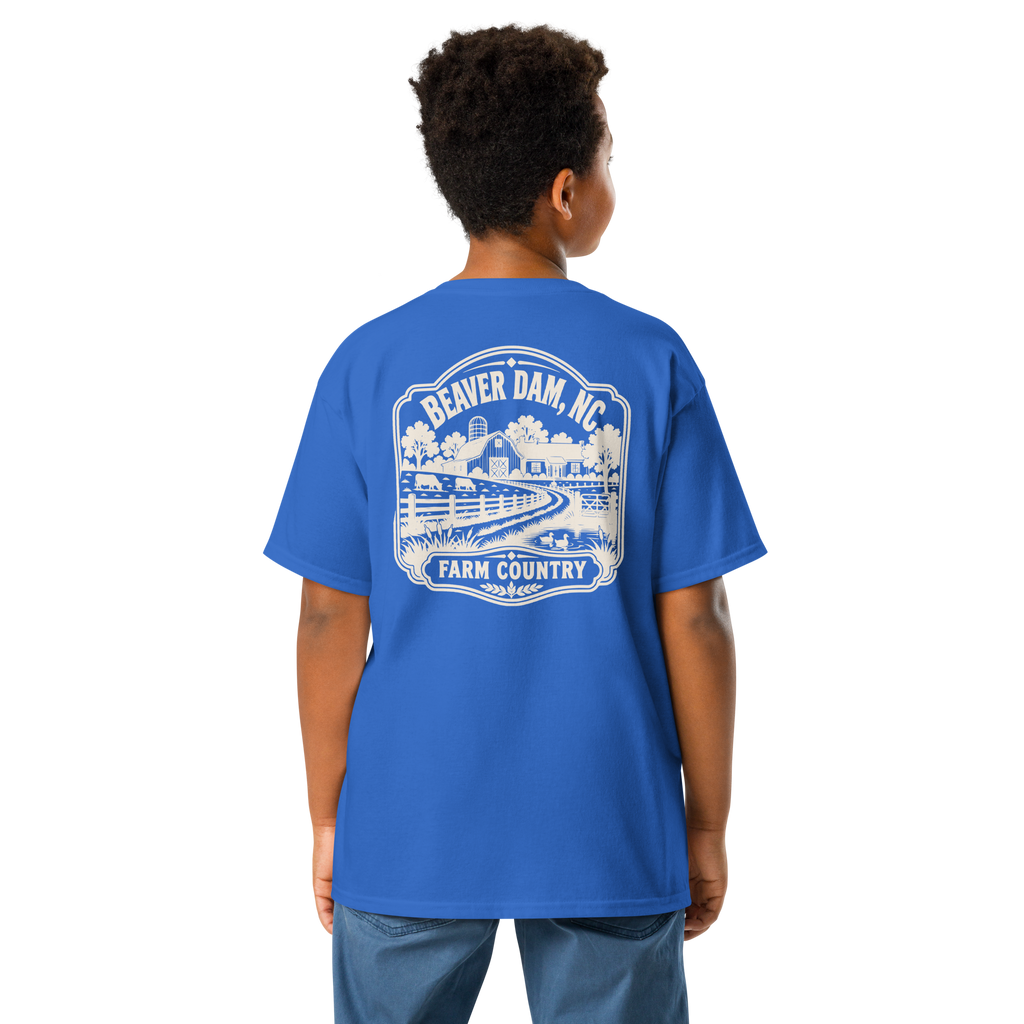 Beaver Dam, NC - Farm Country - Youth Classic Tee