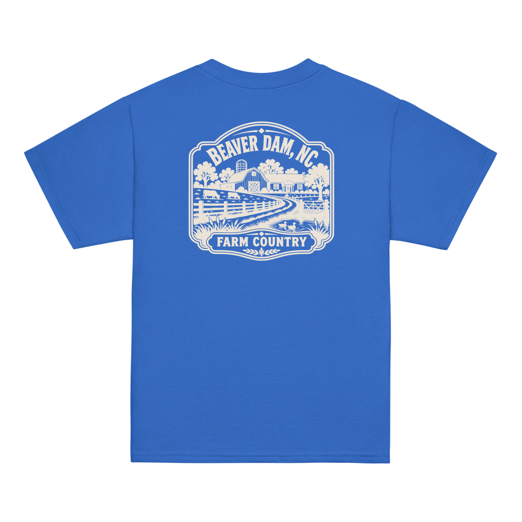 Beaver Dam, NC - Farm Country - Youth Classic Tee