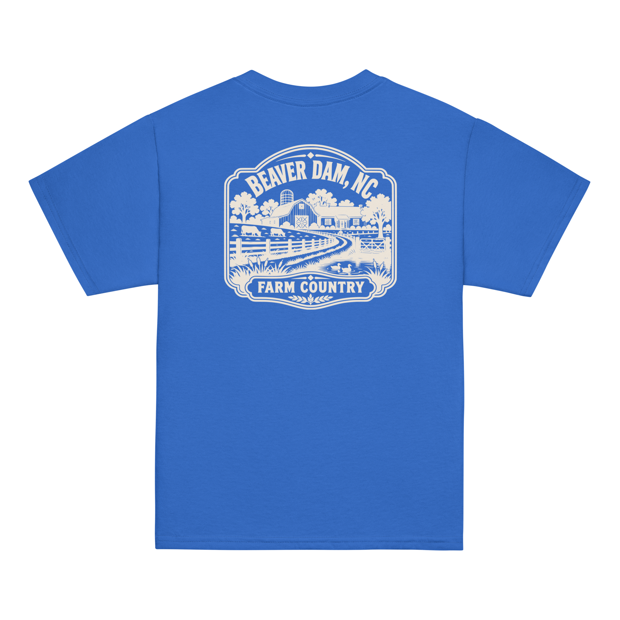 Beaver Dam, NC - Farm Country - Youth Classic Tee