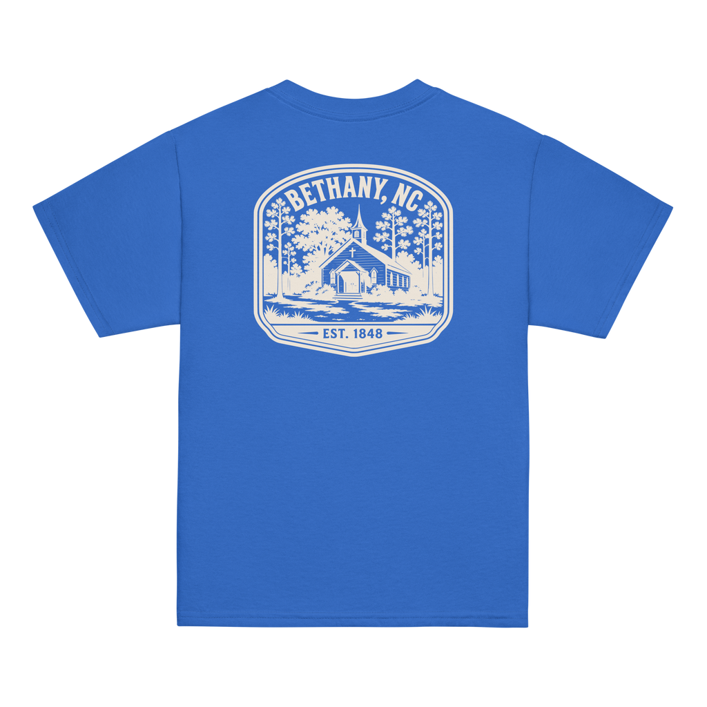 Bethany, NC - Faith Heritage - Youth Classic Tee