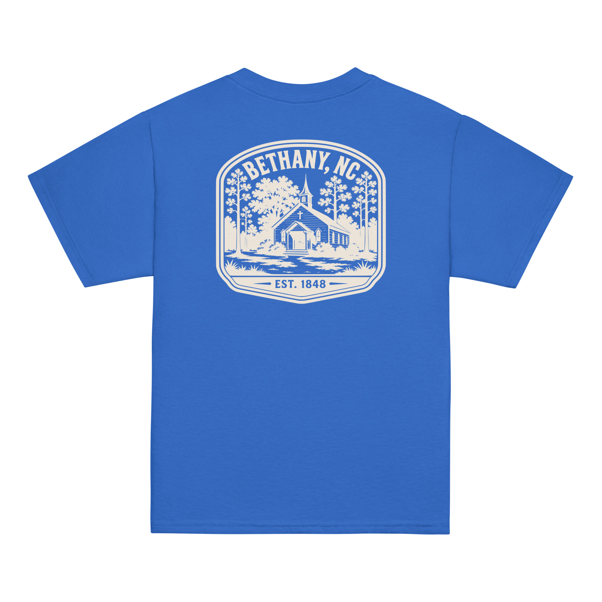 Bethany, NC - Faith Heritage - Youth Classic Tee