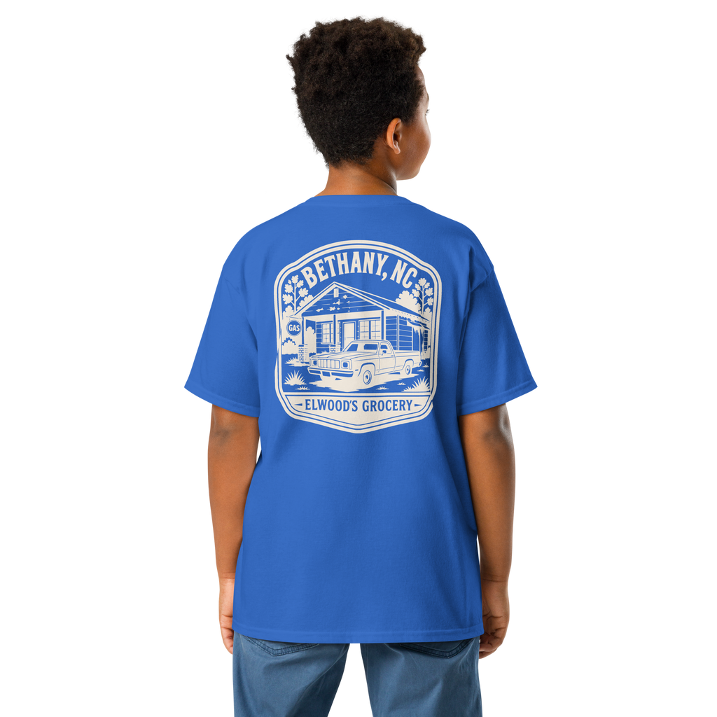 Bethany, NC - Elwood's Grocery - Youth Classic Tee